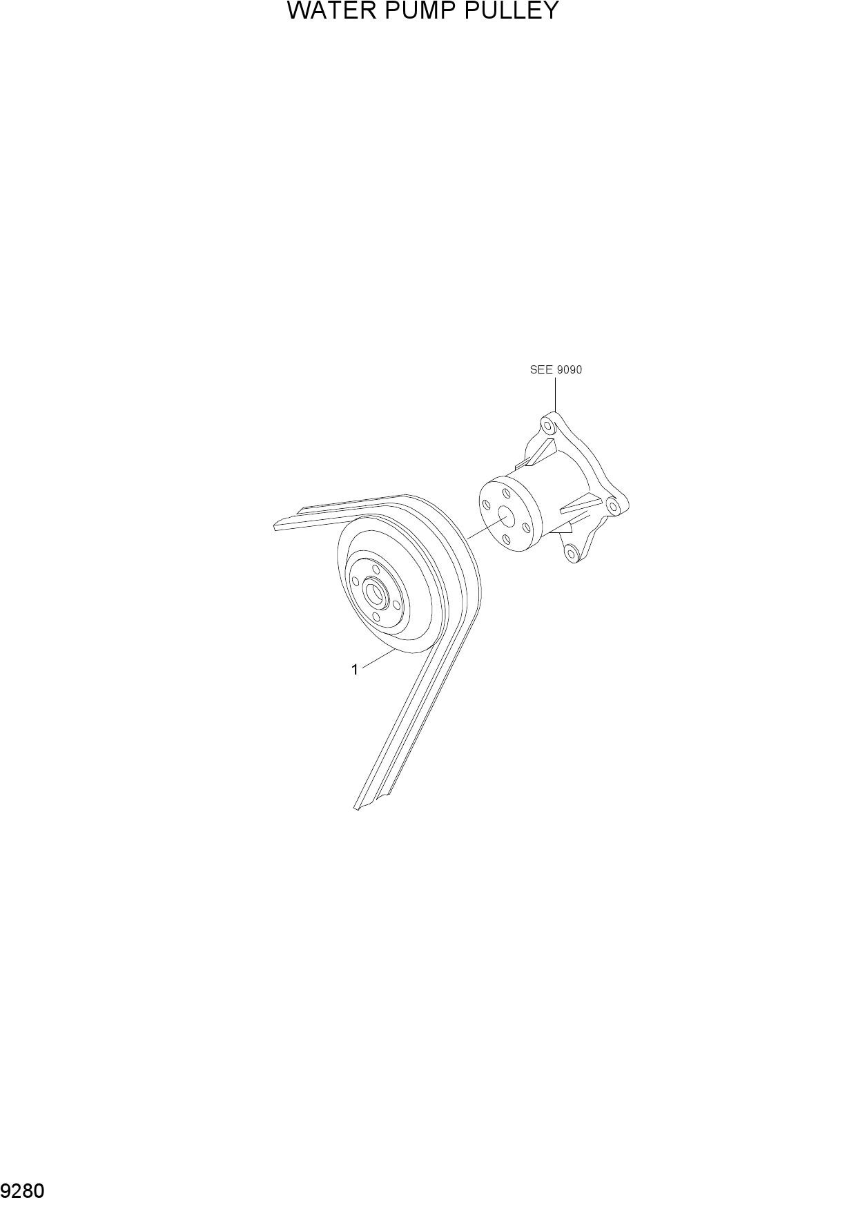 WATER PUMP PULLEY