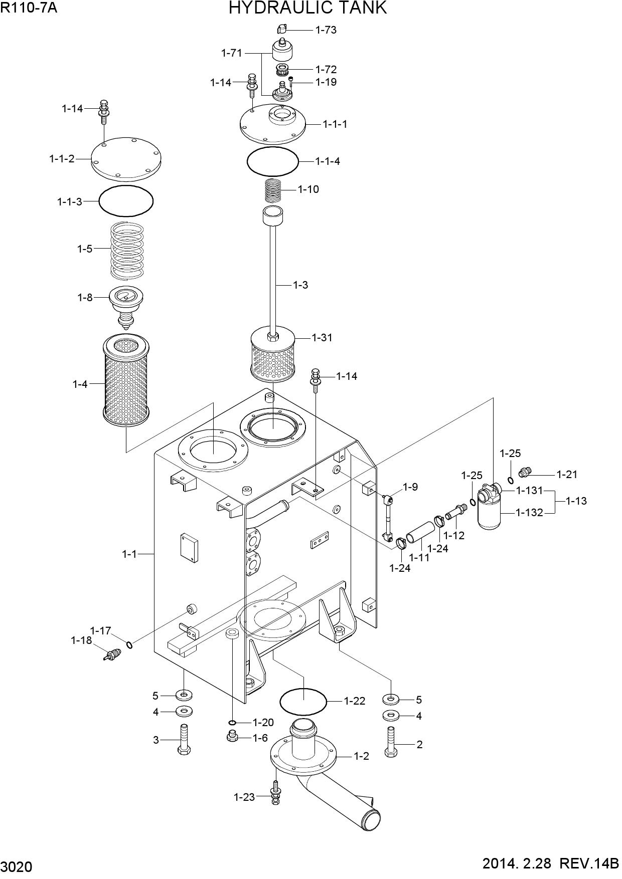 HYDRAULIC TANK
