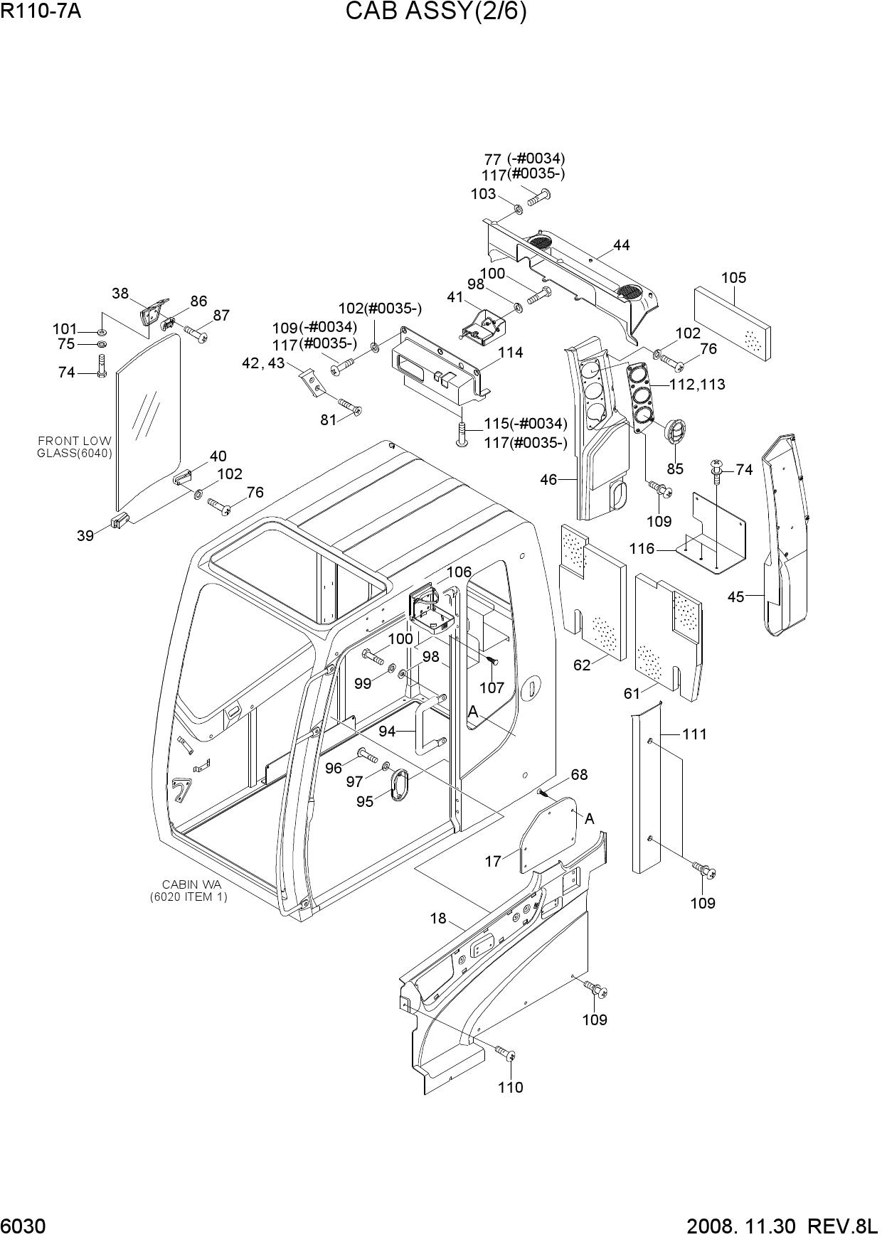 CAB ASSY(2/6)