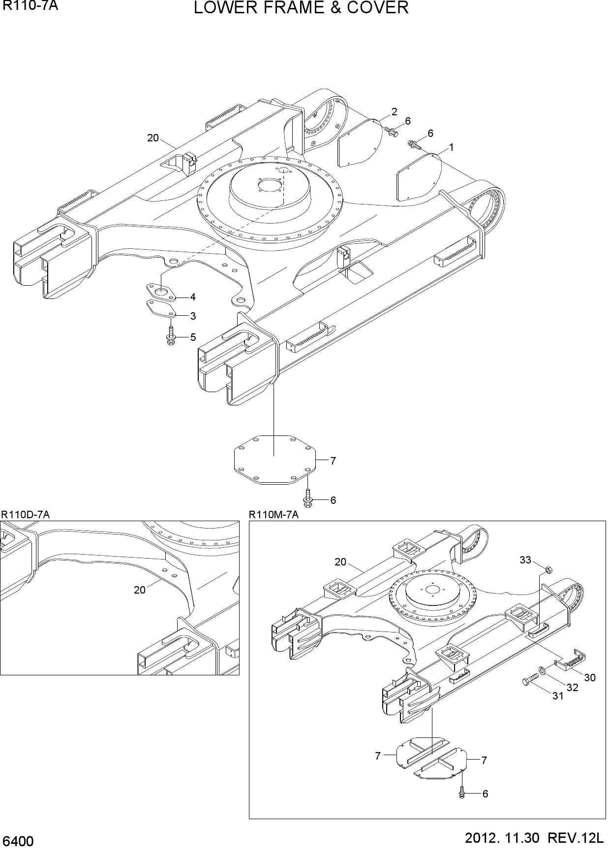 LOWER FRAME & COVER