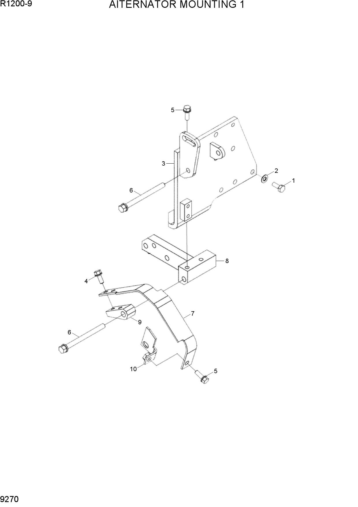 ALTERNATOR MOUNTING 1