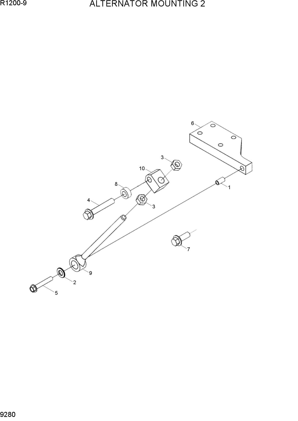 ALTERNATOR MOUNTING 2