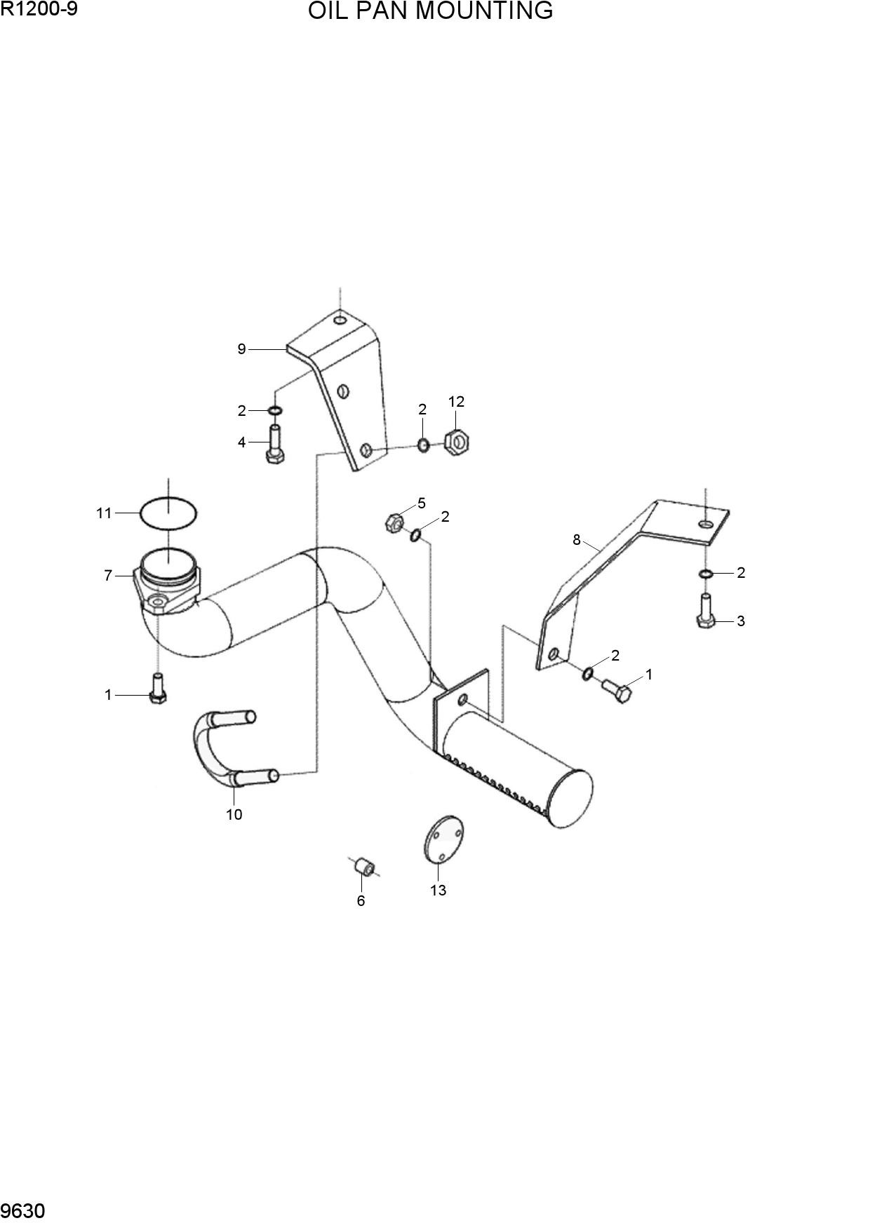 OIL PAN MOUNTING
