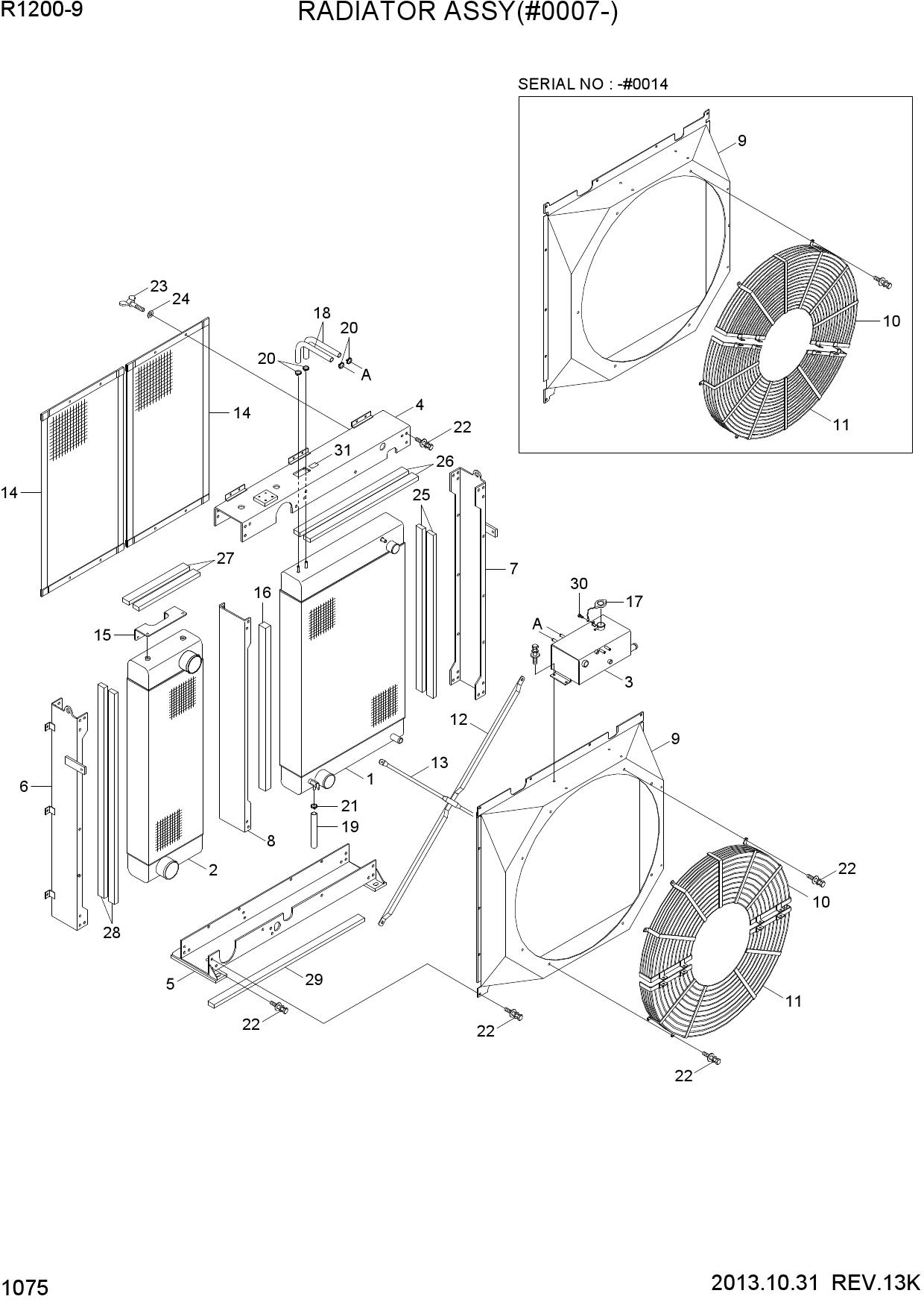 RADIATOR ASSY(#0007-)