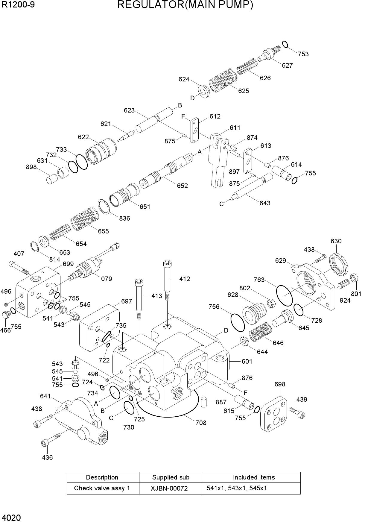REGULATOR(MAIN PUMP)