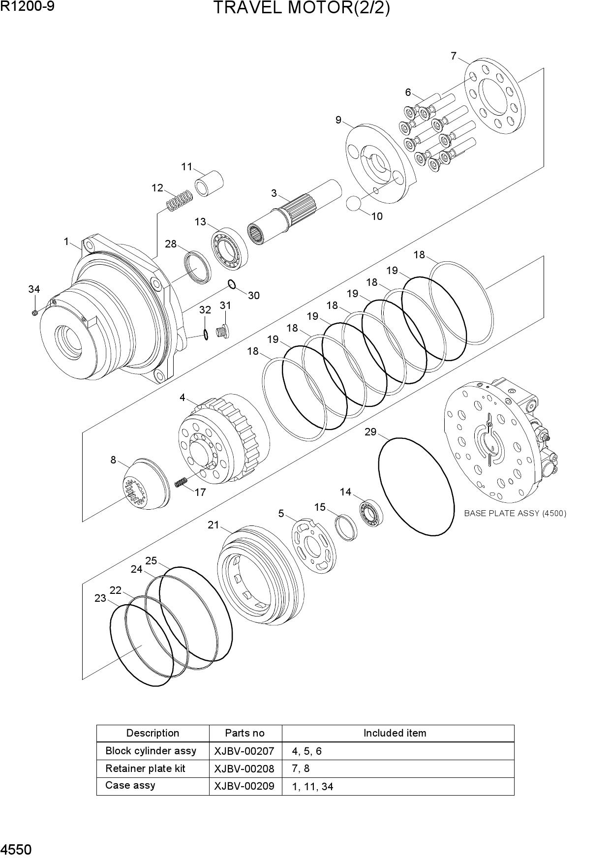 TRAVEL MOTOR(2/2)