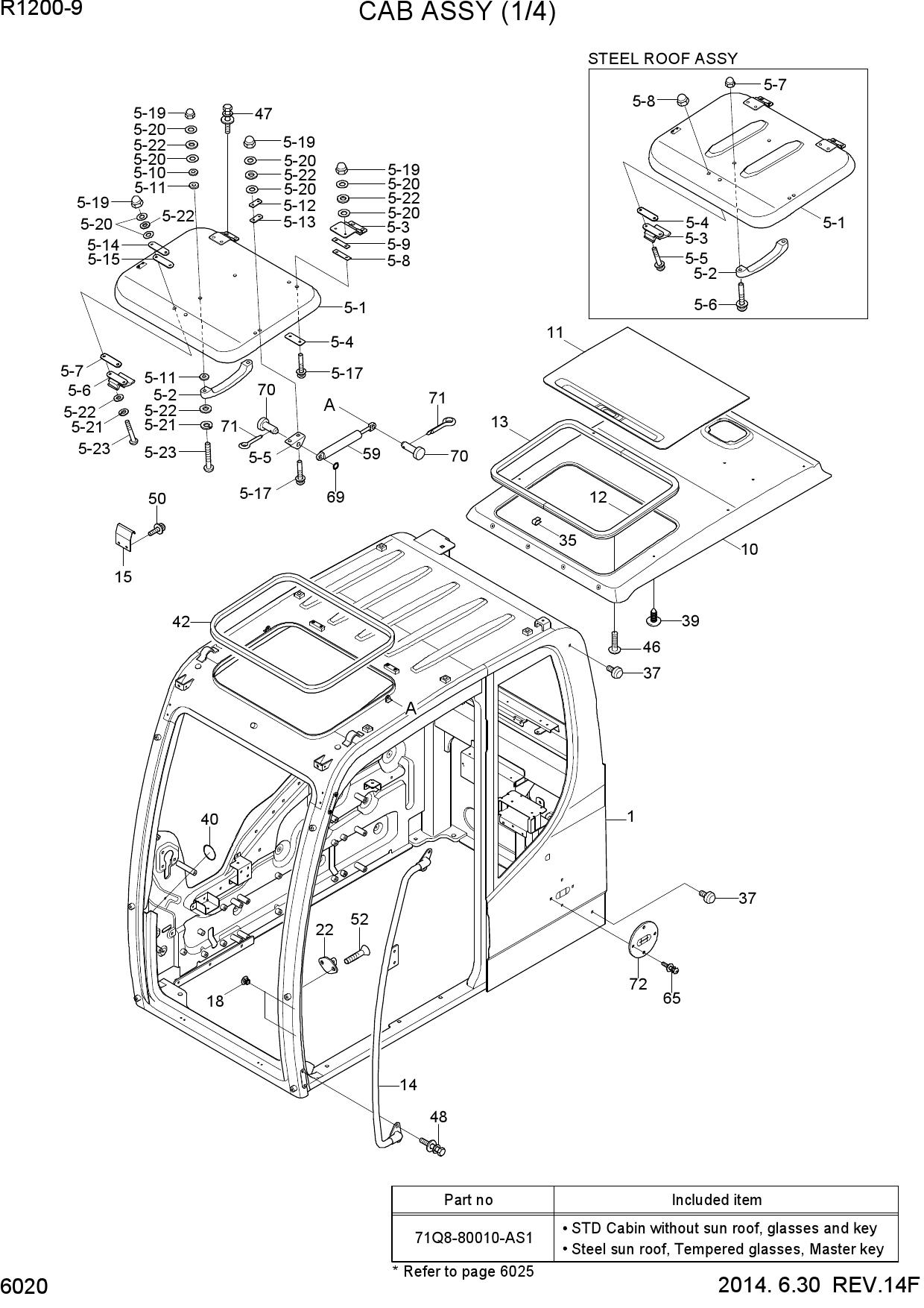 CAB ASSY(1/4)
