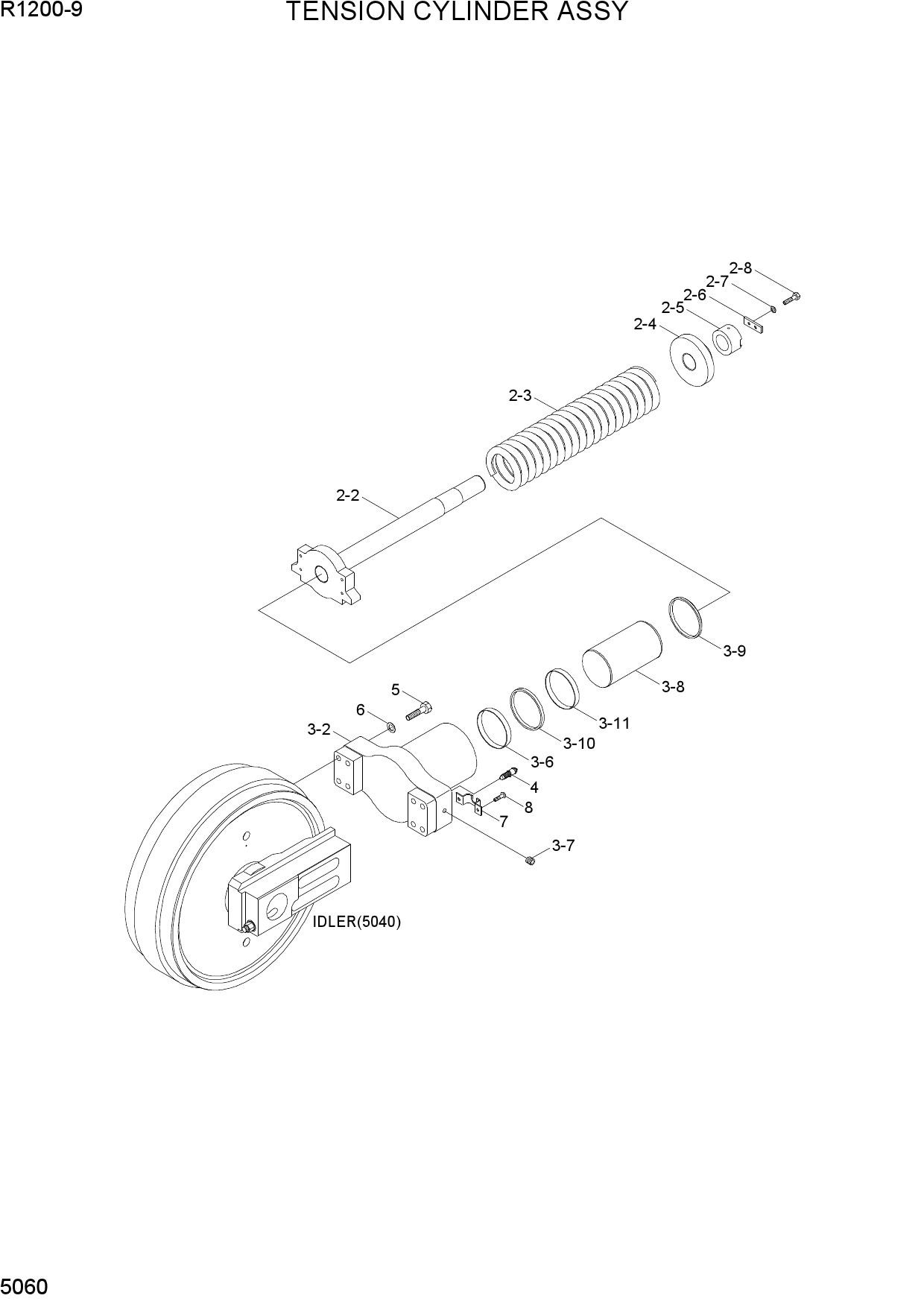 TENSION CYLINDER ASSY