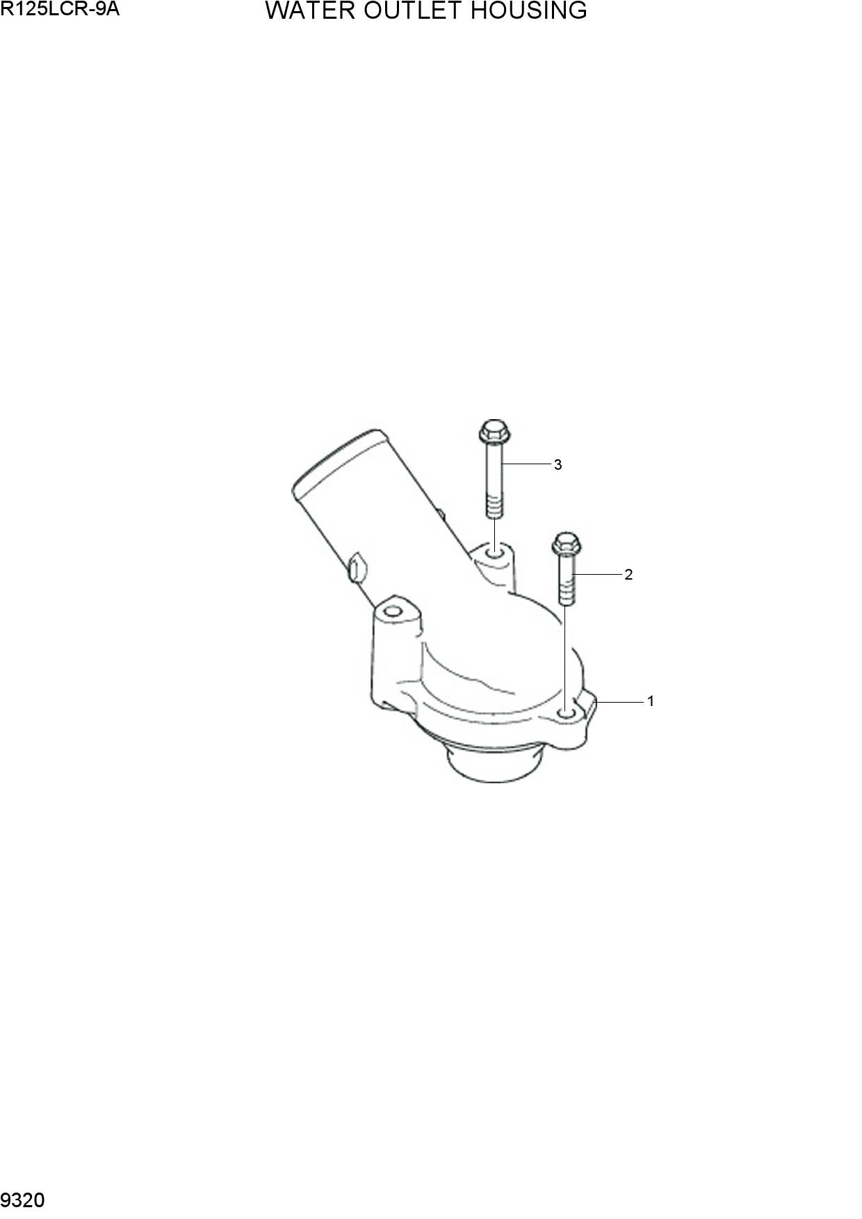 WATER OUTLET HOUSING
