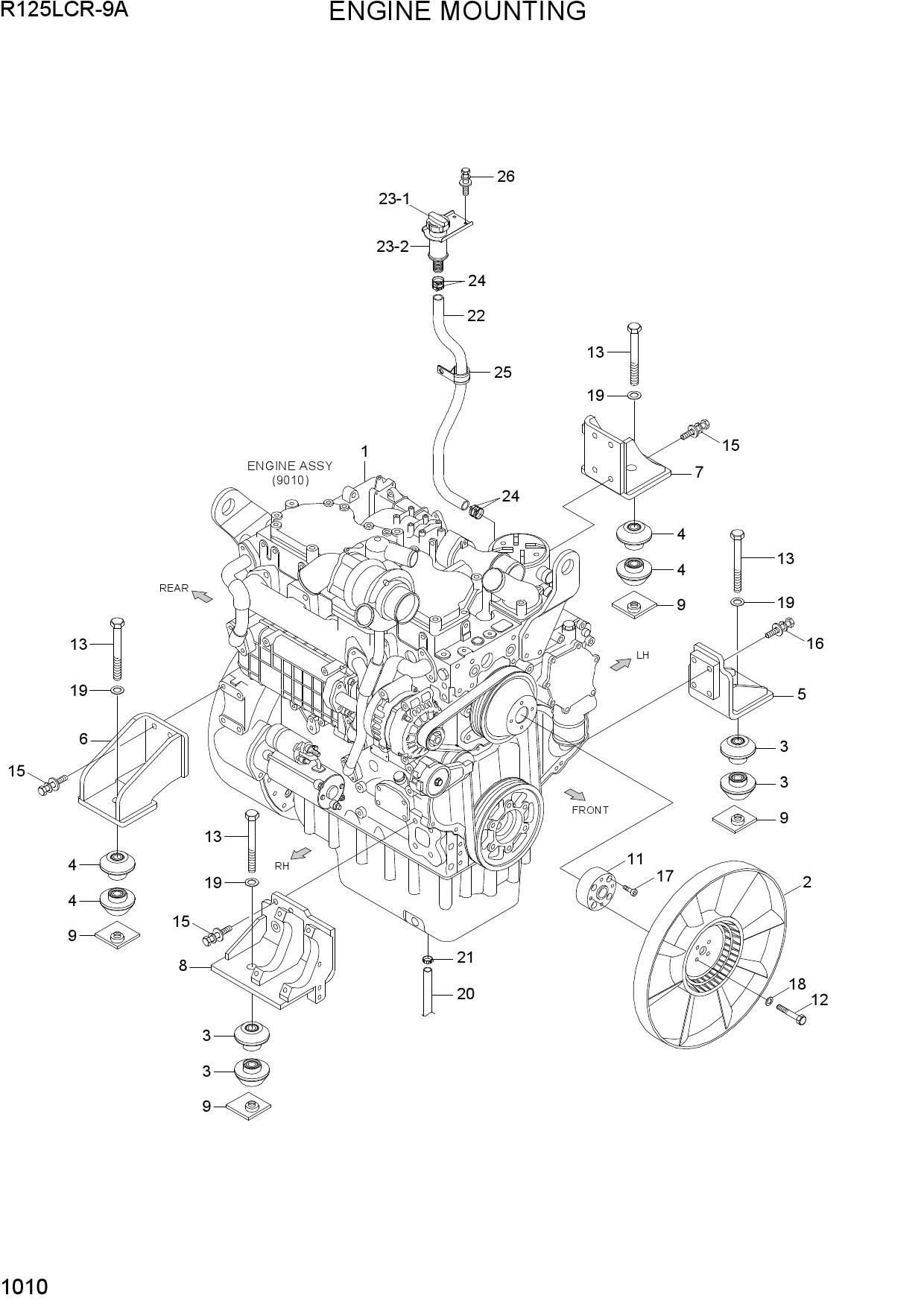 ENGINE MOUNTING