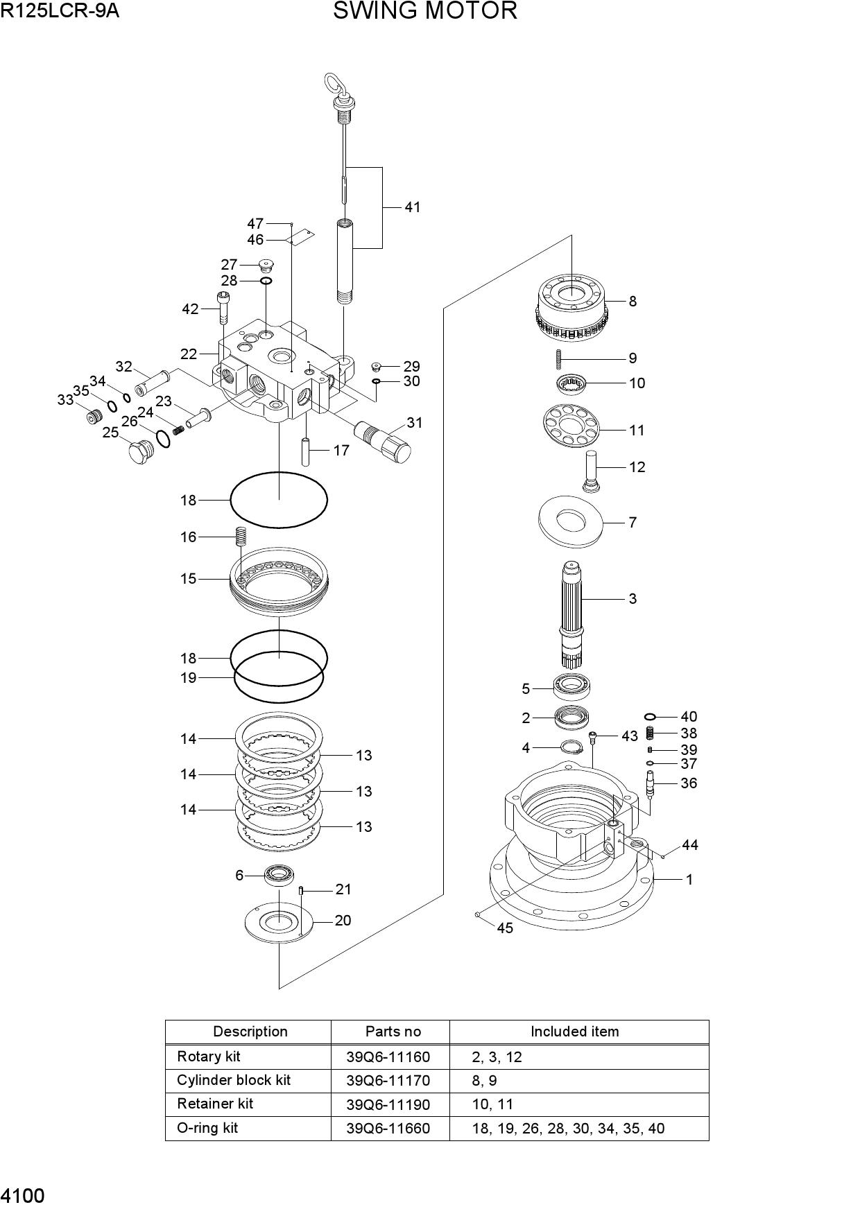 SWING MOTOR