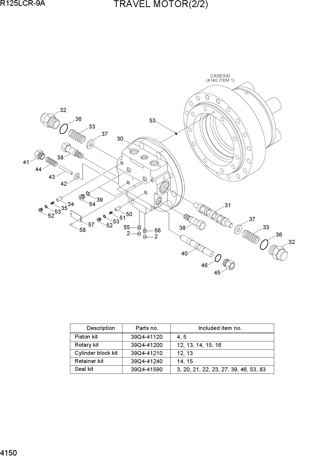 TRAVEL MOTOR (2/2)