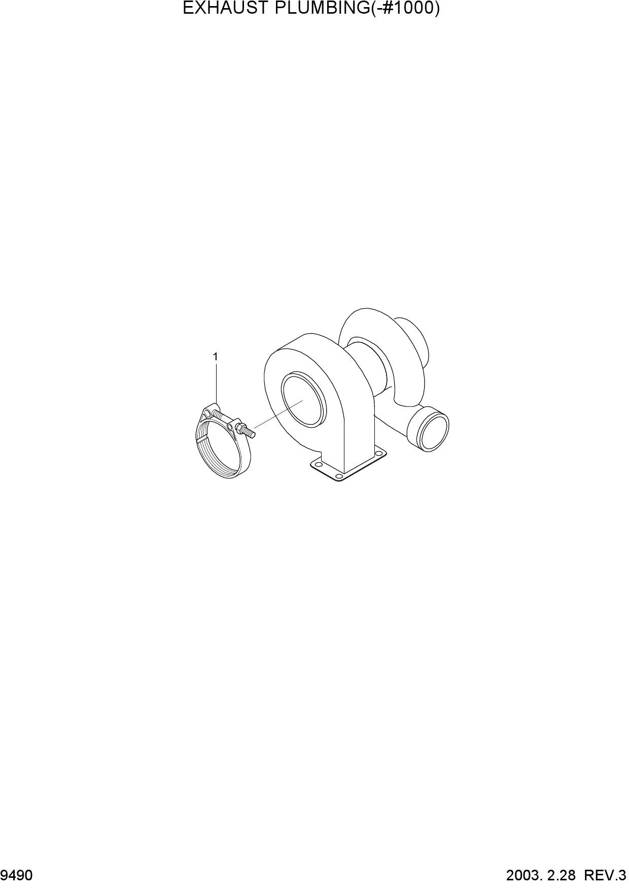 EXHAUST PLUMBING(-#1000)