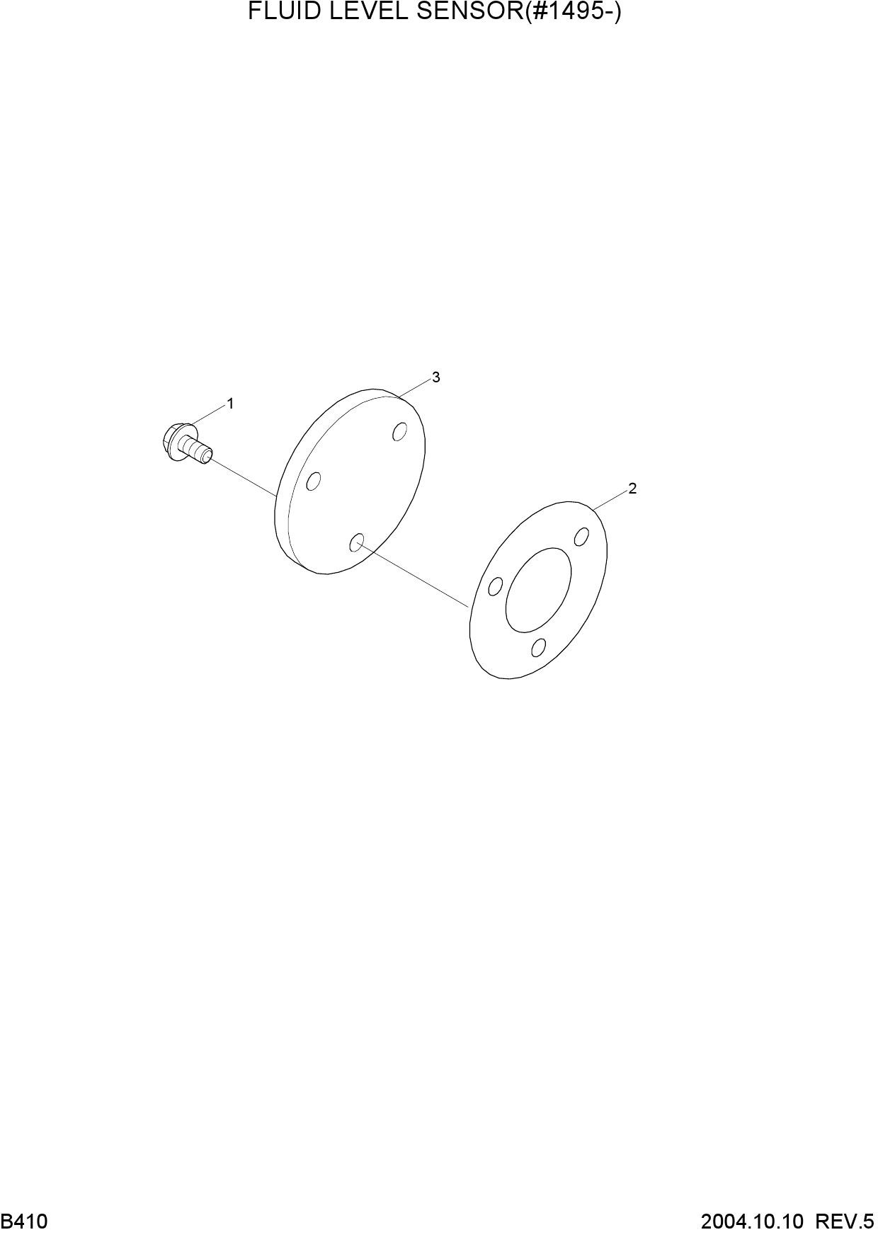 FLUID LEVEL SENSOR(#1495-)