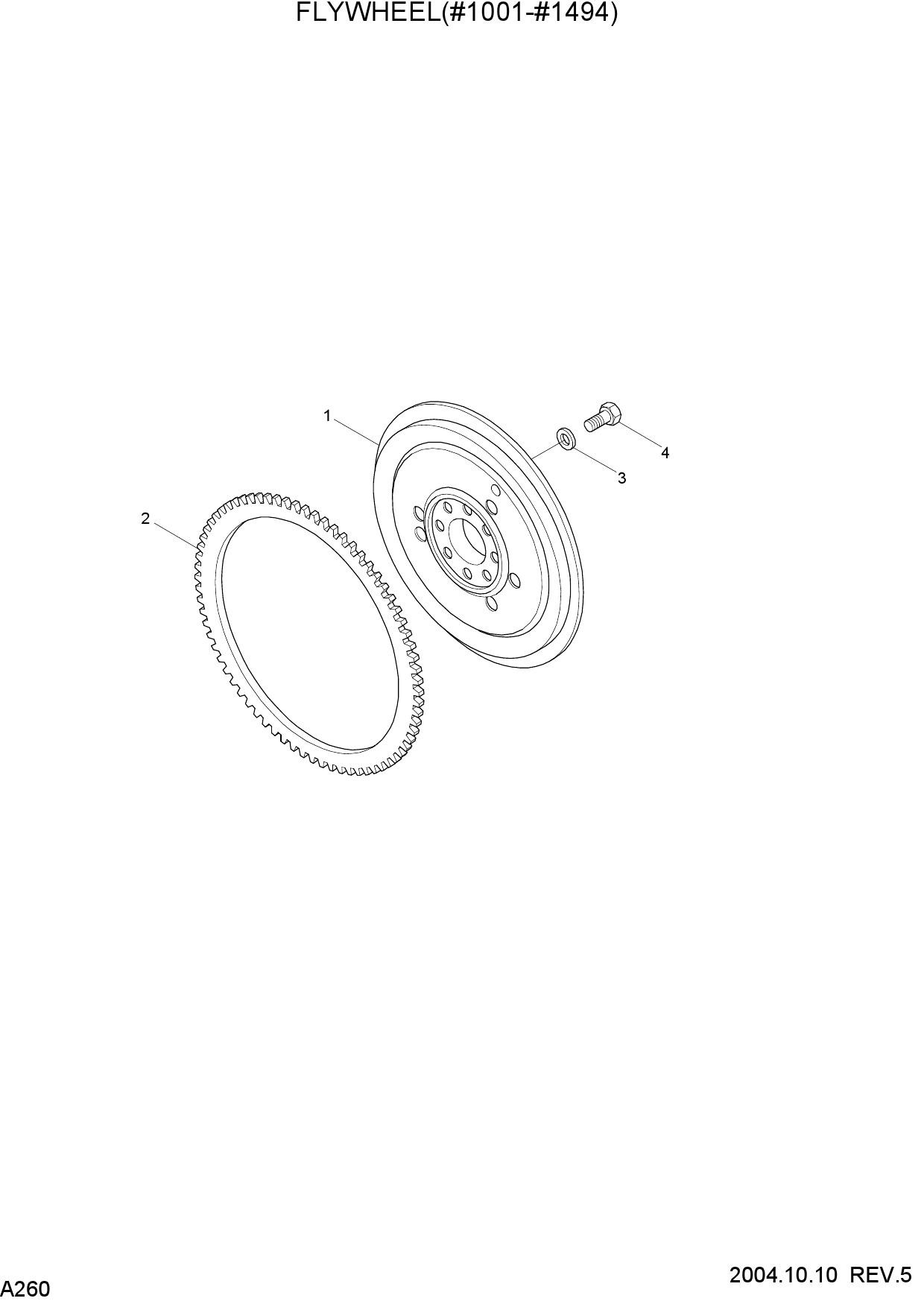 FLYWHEEL(#1001-#1494)