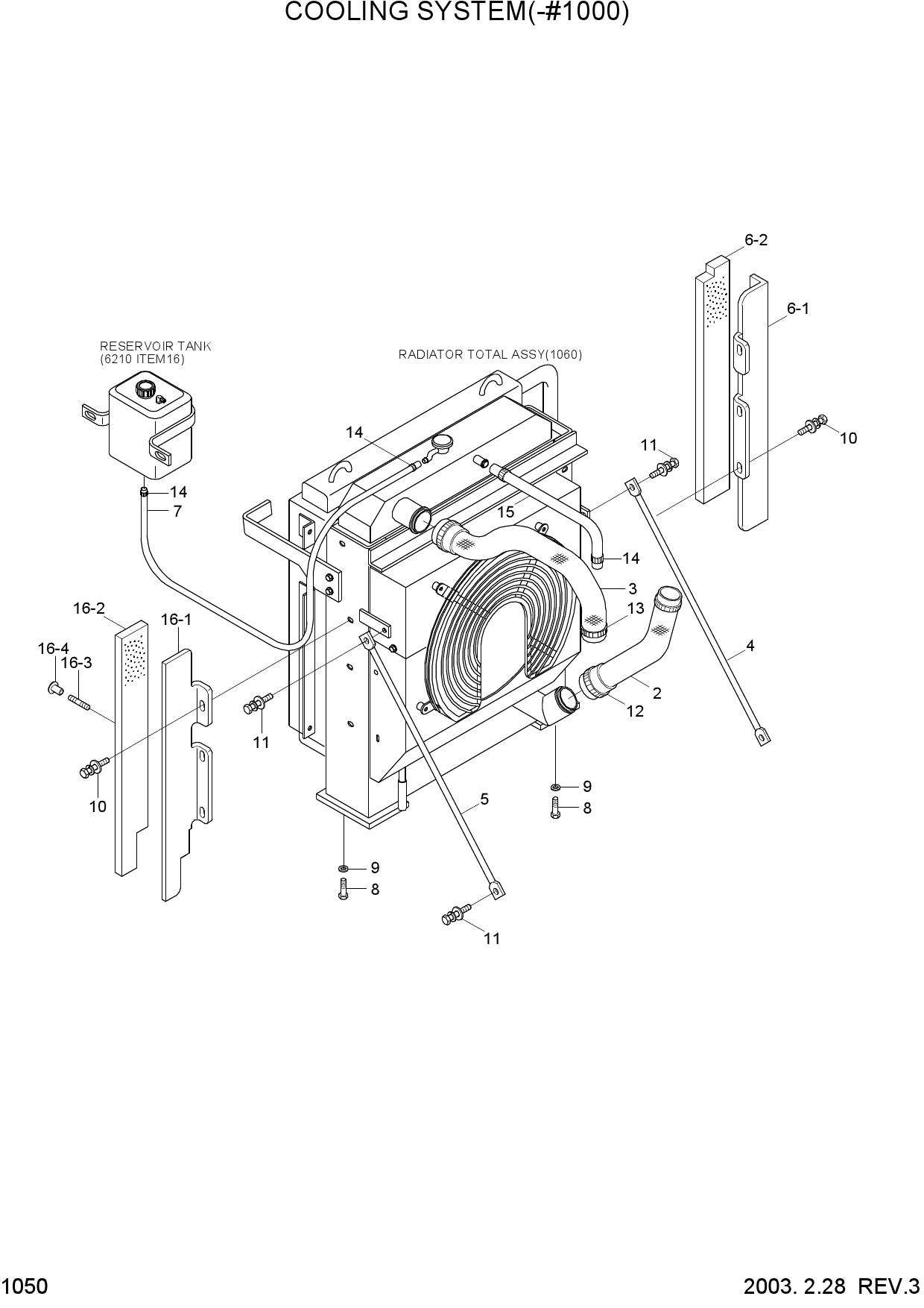 COOLING SYSTEM(-#1000)