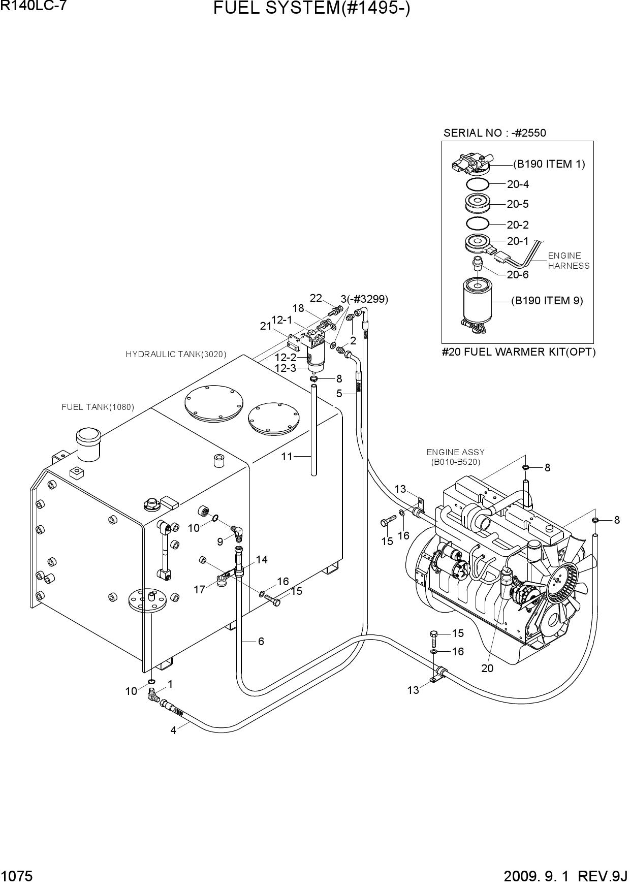 FUEL SYSTEM(#1495-)