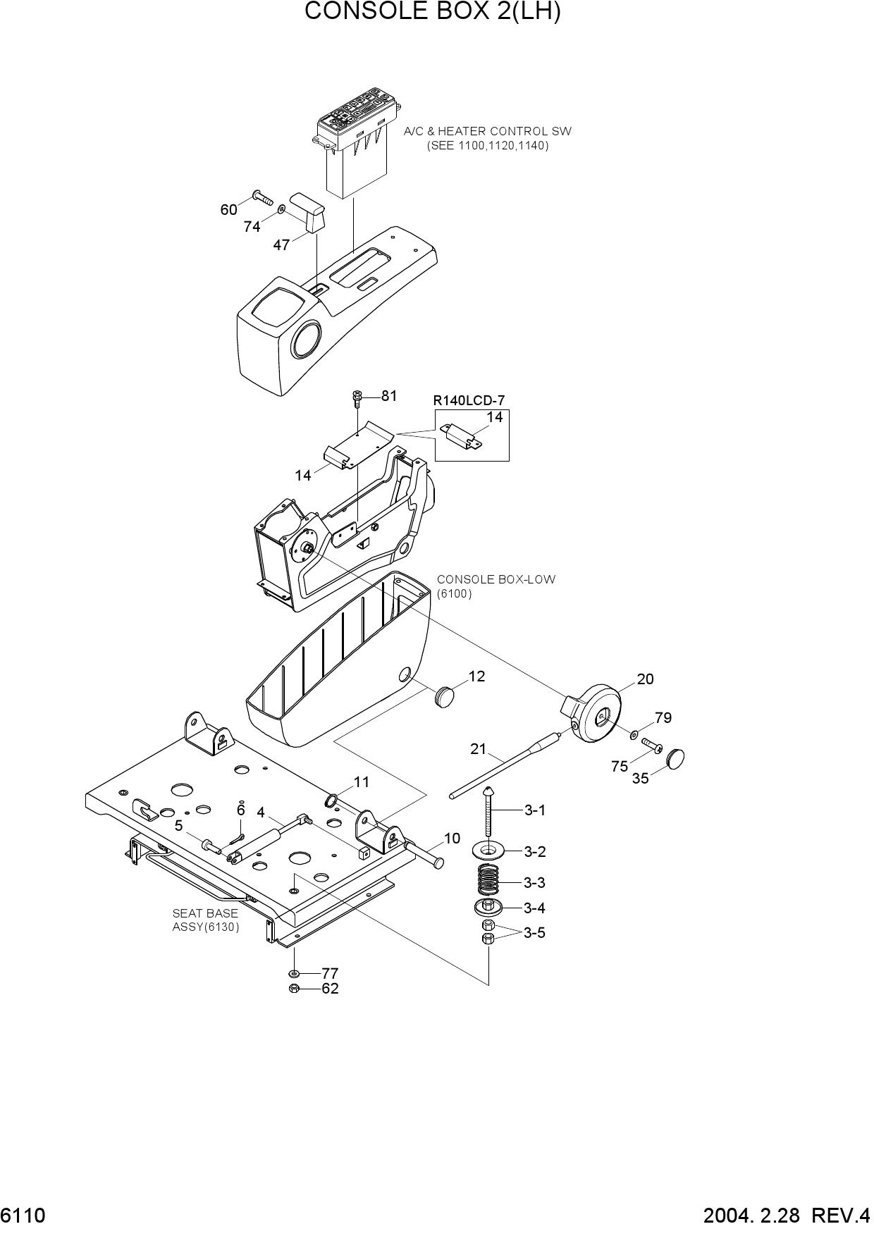 CONSOLE BOX 2(LH)