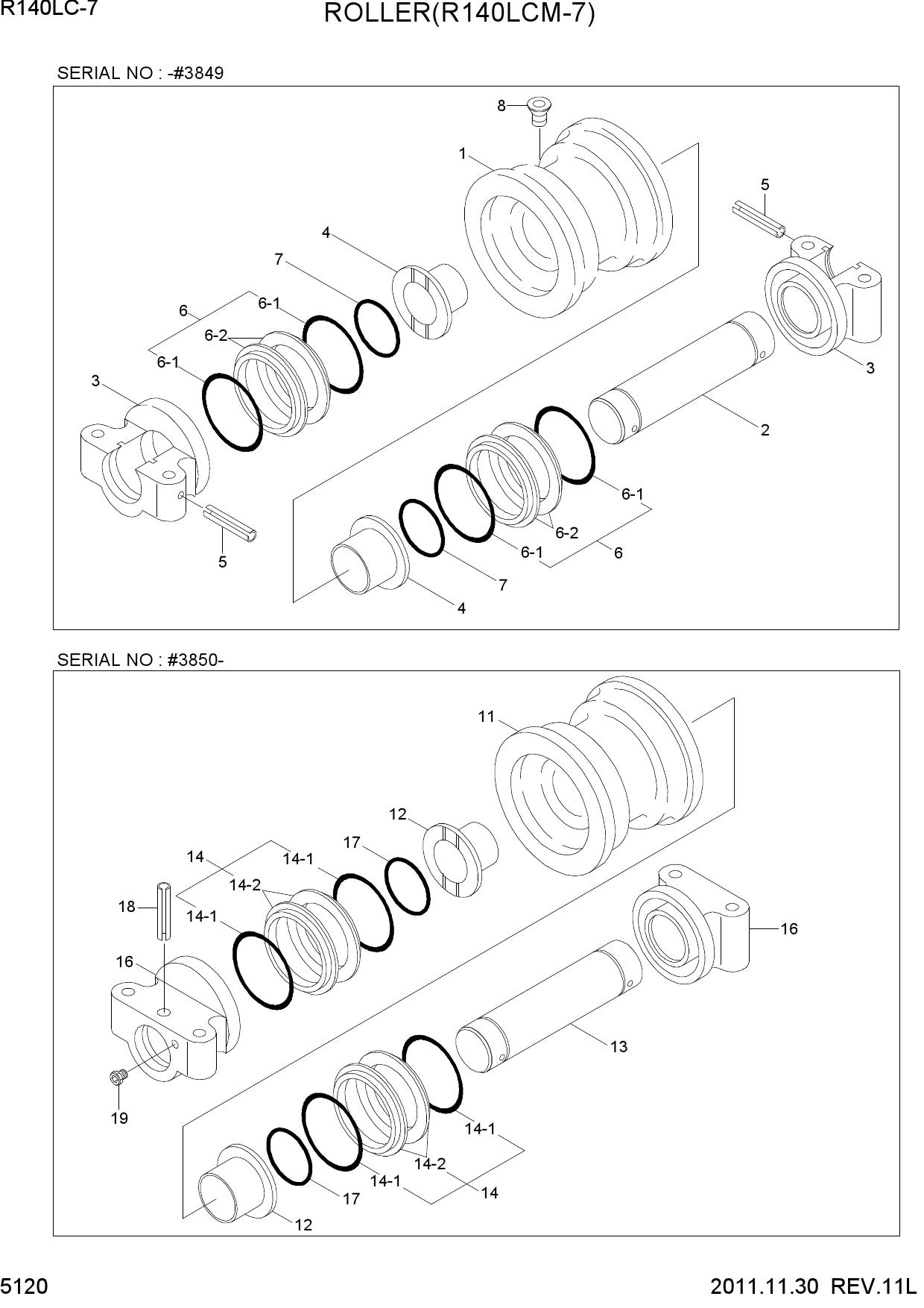 ROLLER(R140LCM-7)