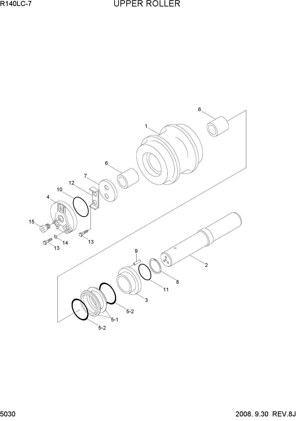 UPPER ROLLER