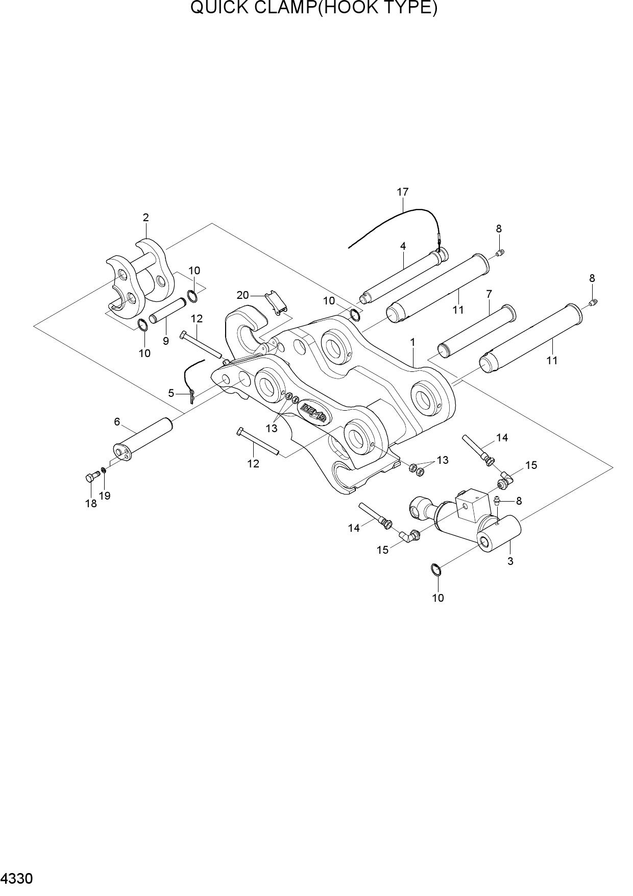 QUICK CLAMP(HOOK TYPE)