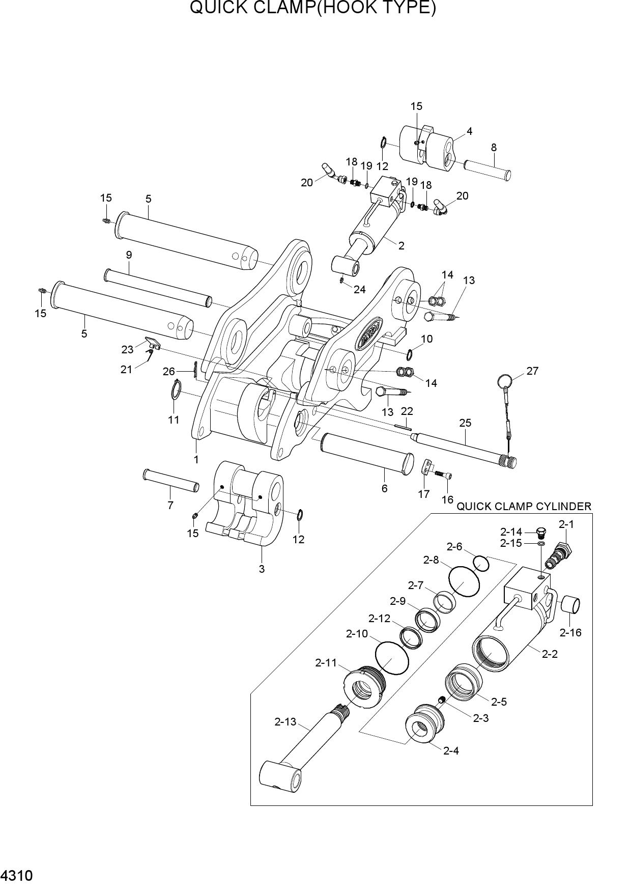 QUICK CLAMP(HOOK TYPE)
