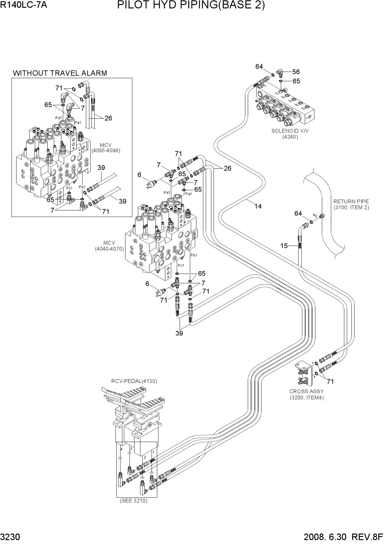 PILOT HYD PIPING(BASE 2)