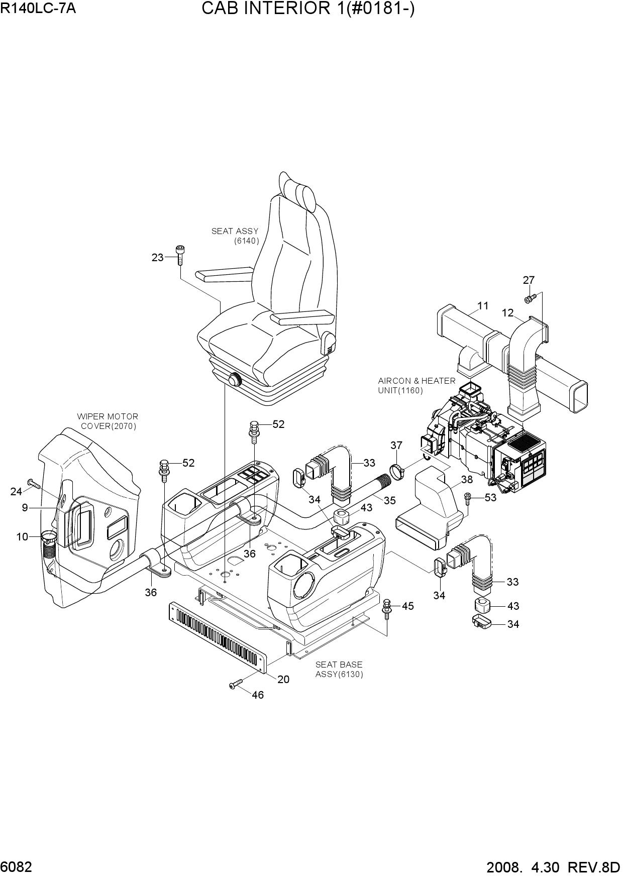 CAB INTERIOR 1(#0181-)
