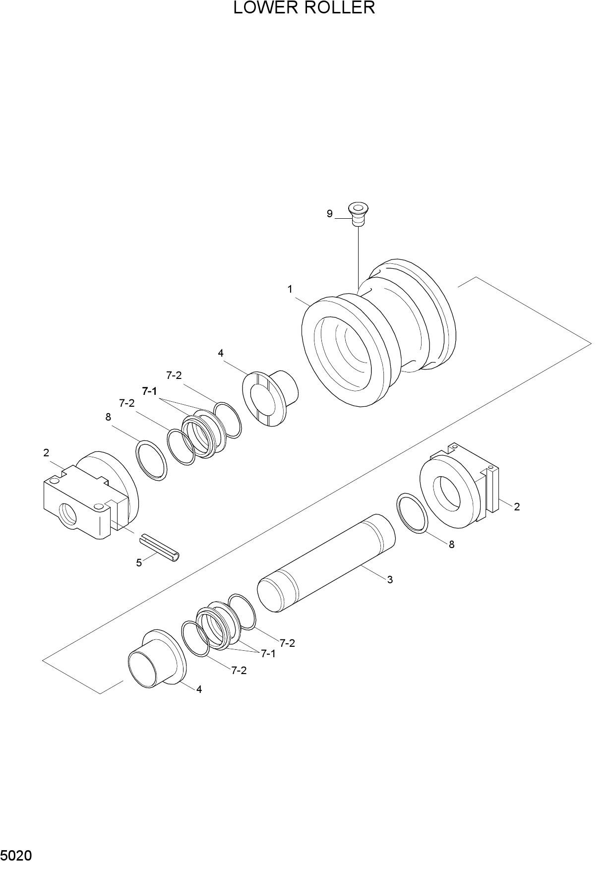 LOWER ROLLER