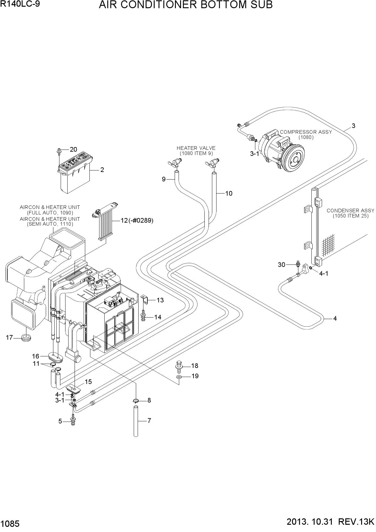 AIR CONDITIONER BOTTOM SUB