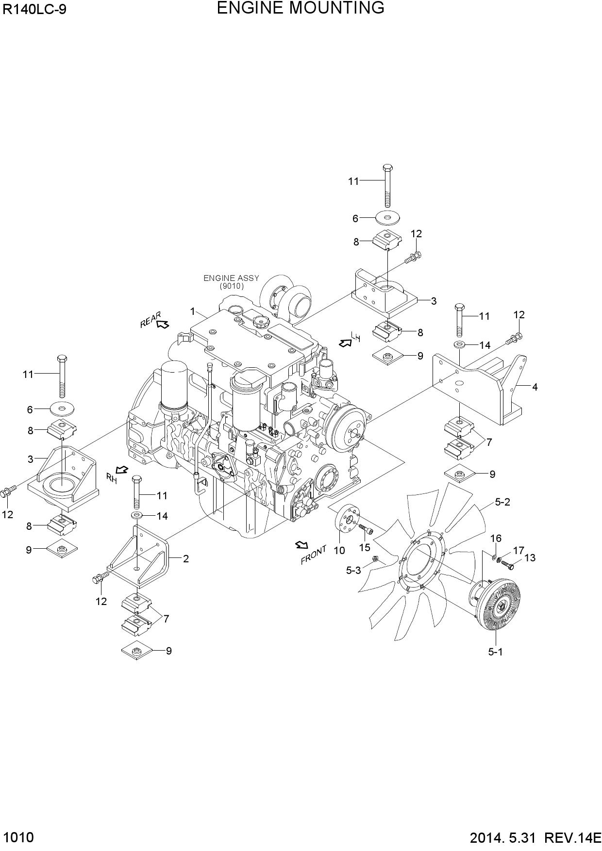ENGINE MOUNTING