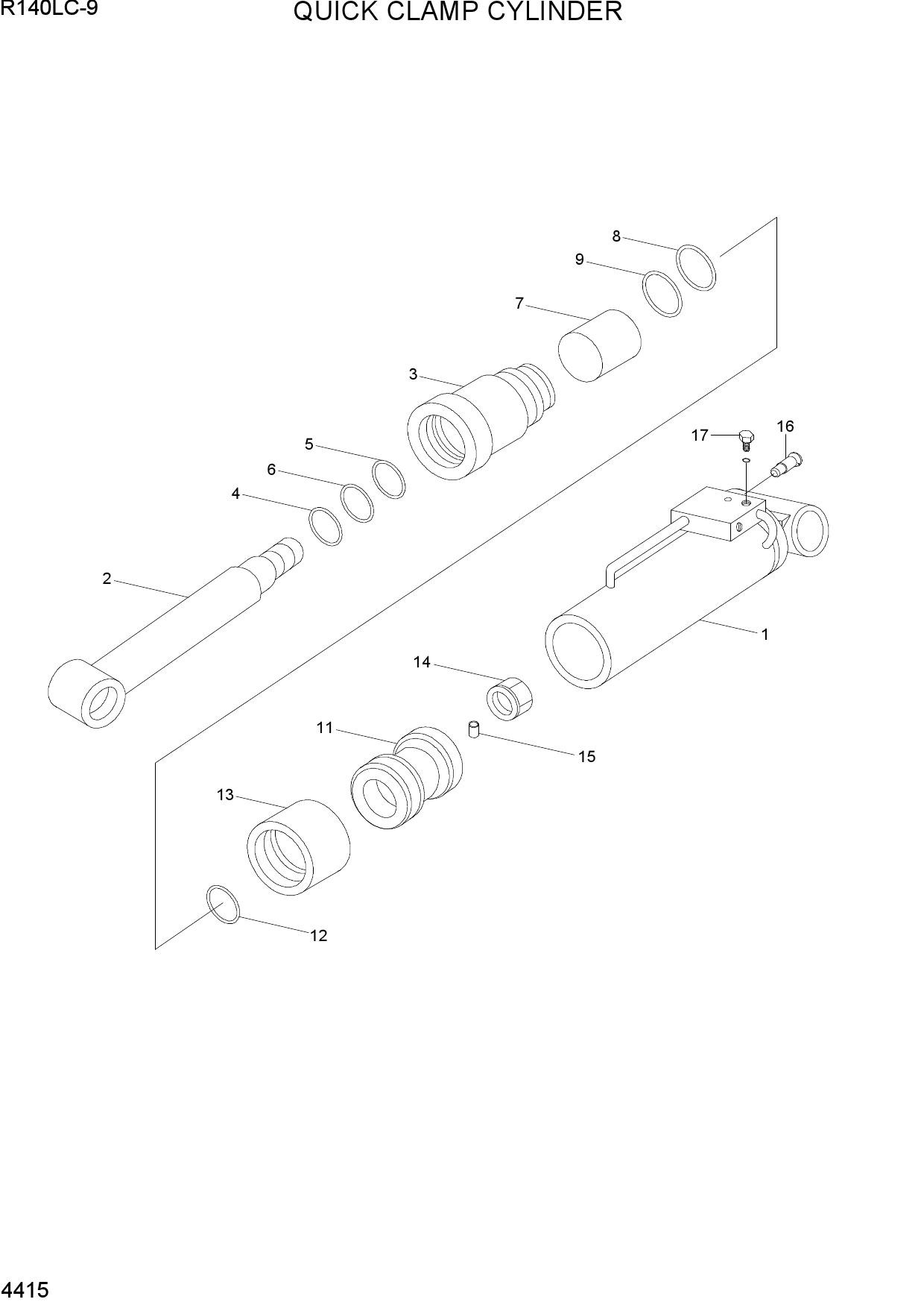 QUICK CLAMP CYLINDER(-#0620)