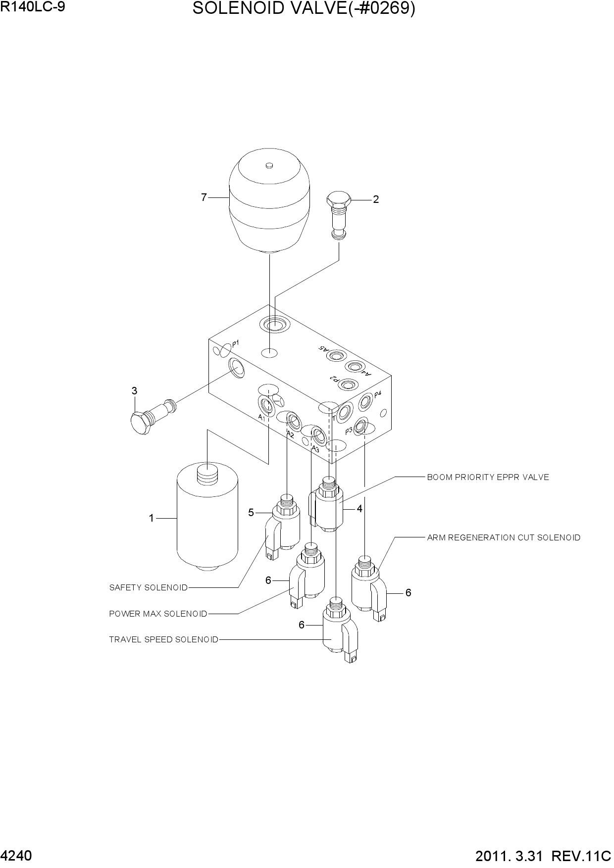 SOLENOID VALVE(-#0269)
