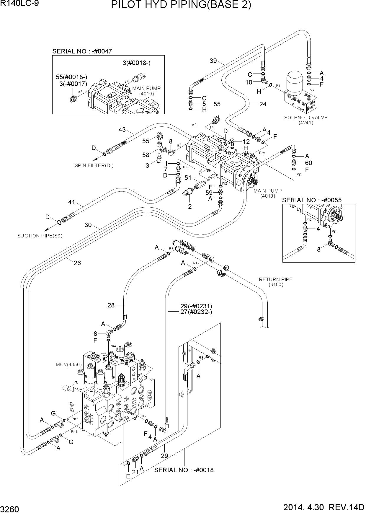 PILOT HYD PIPING(BASE 2)