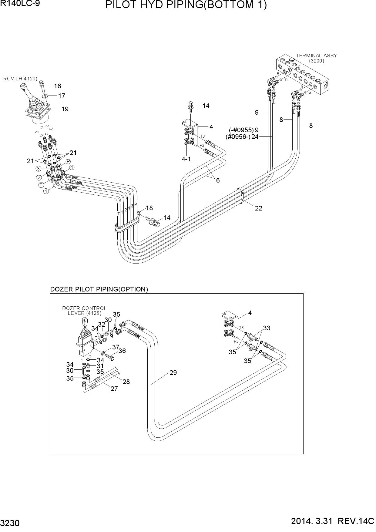 PILOT HYD PIPING(BOTTOM 1)