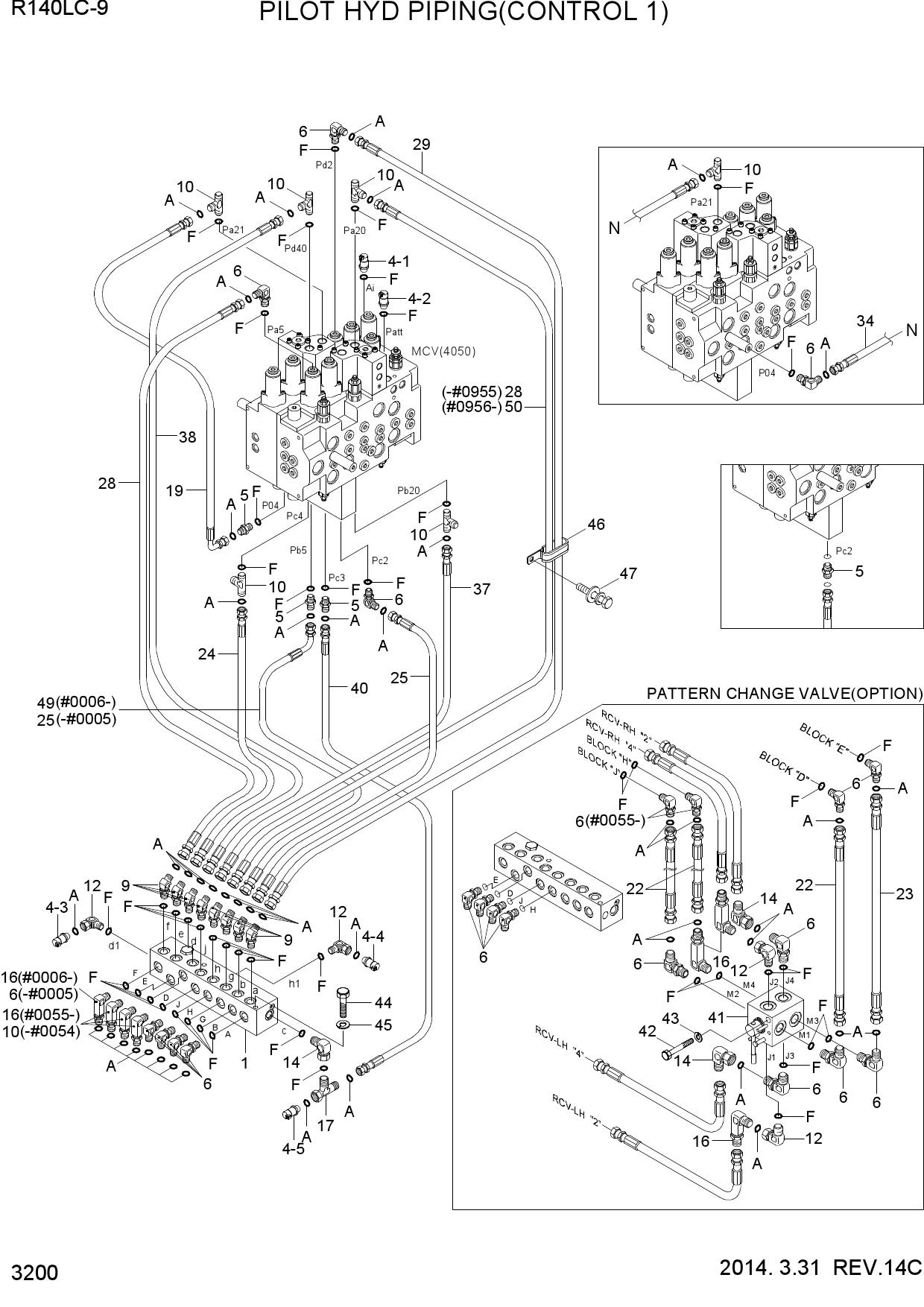 PILOT HYD PIPING(CONTROL 1)