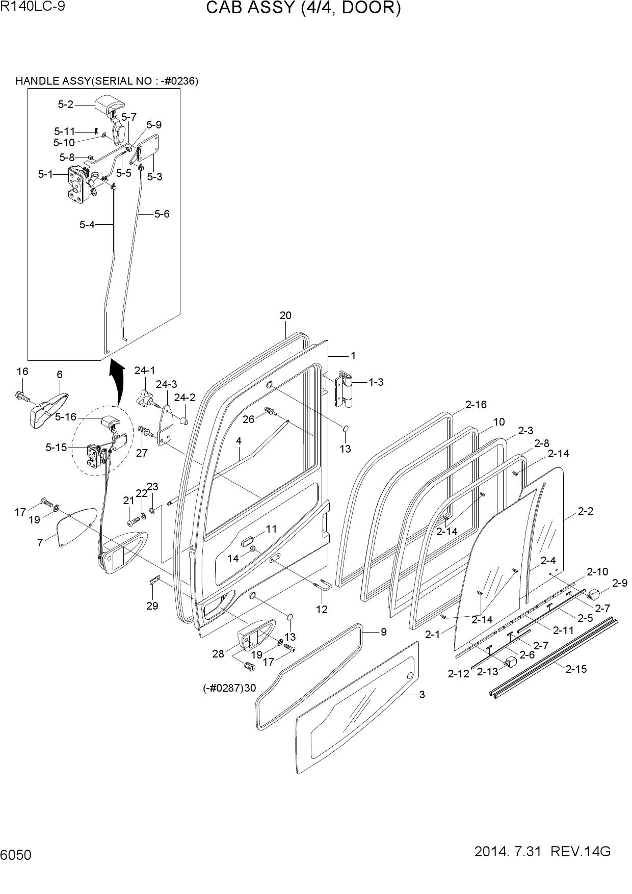 CAB ASSY(4/4, DOOR)