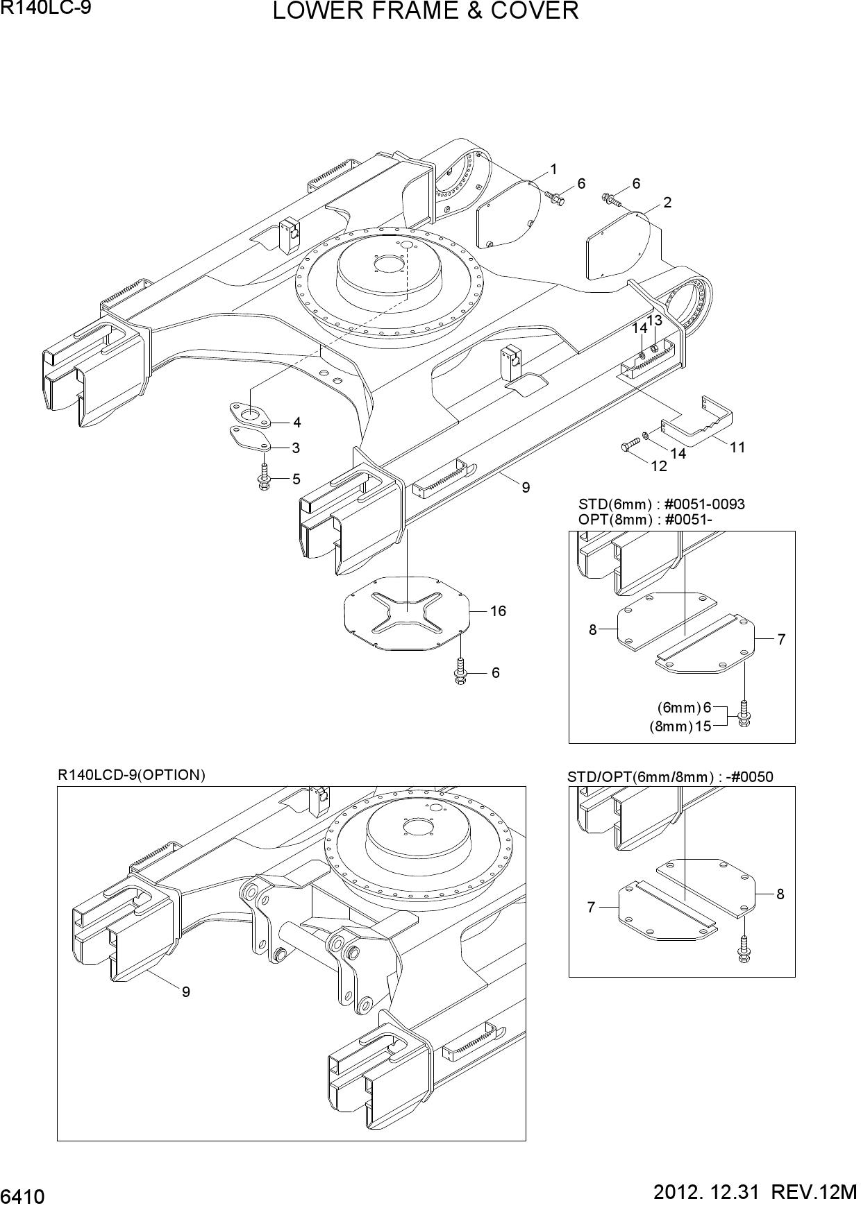 LOWER FRAME & COVER