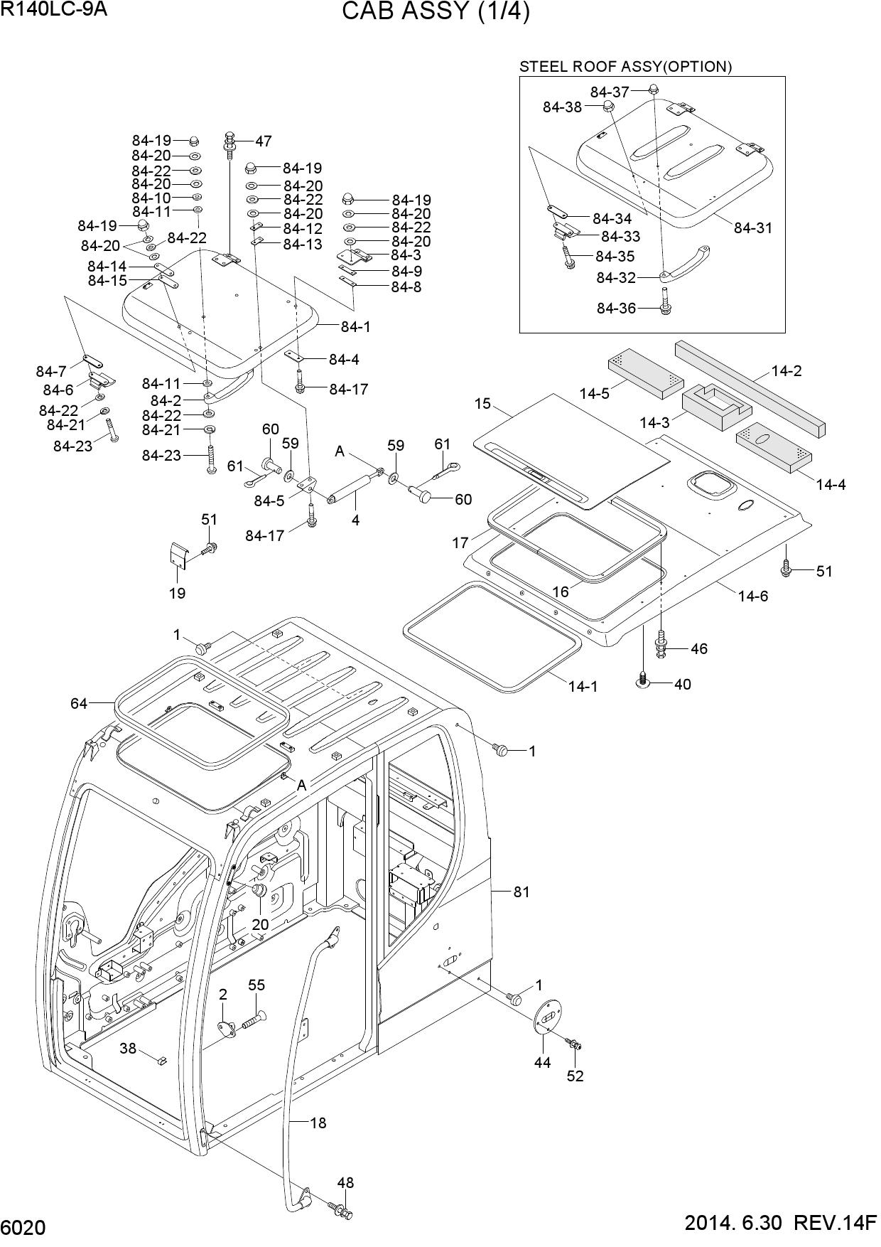 CAB ASSY(1/4)
