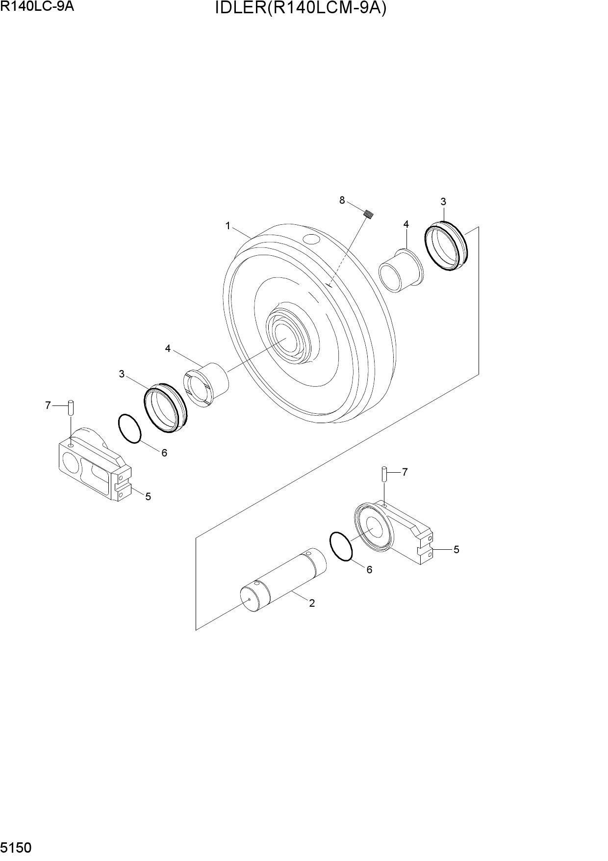 IDLER(R140LCM-9A)