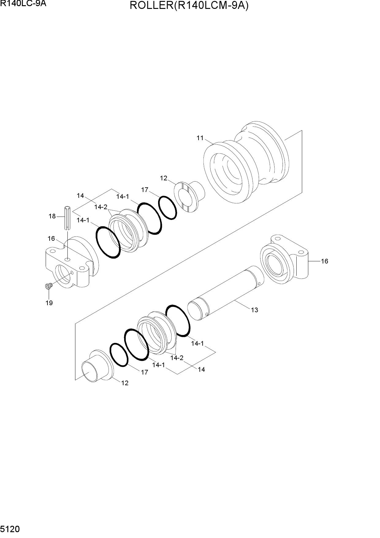 ROLLER(R140LCM-9A)