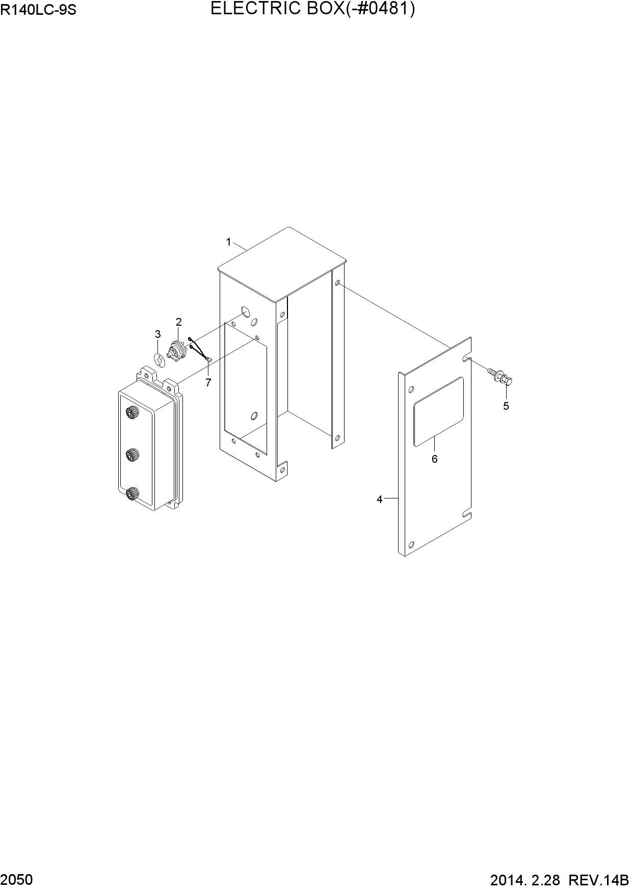 ELECTRIC BOX(-#0481)