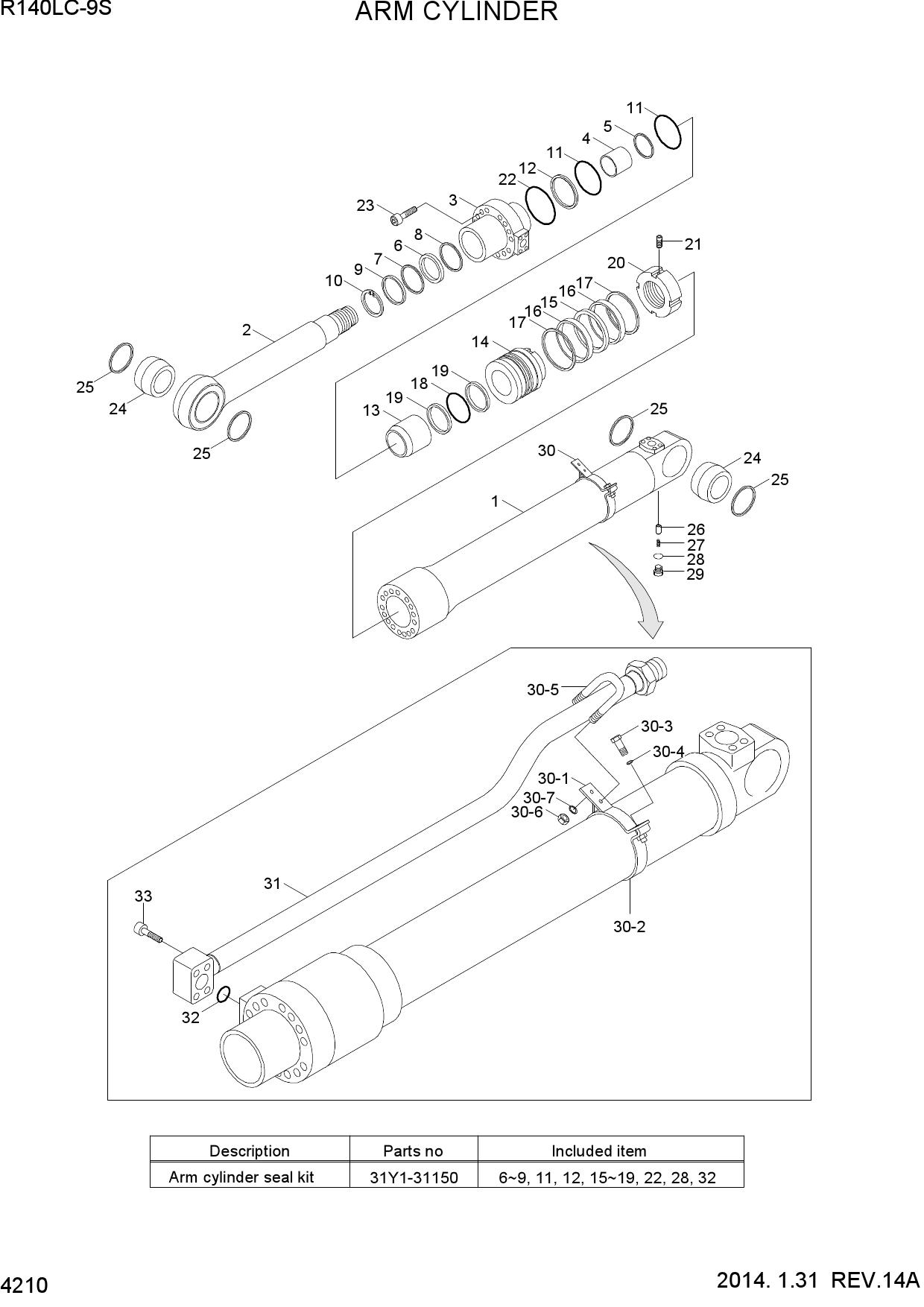 ARM CYLINDER