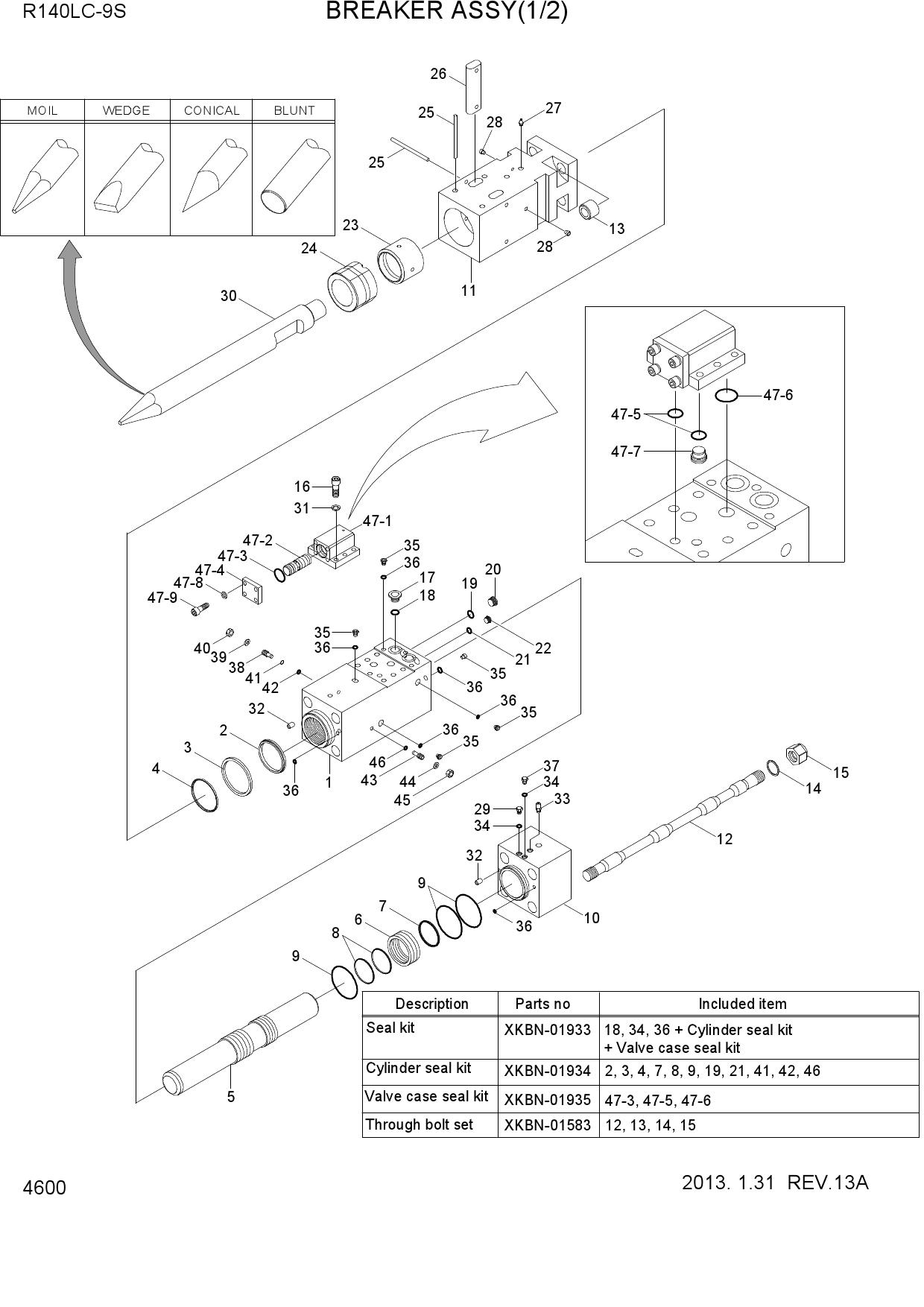 BREAKER ASSY(1/2)