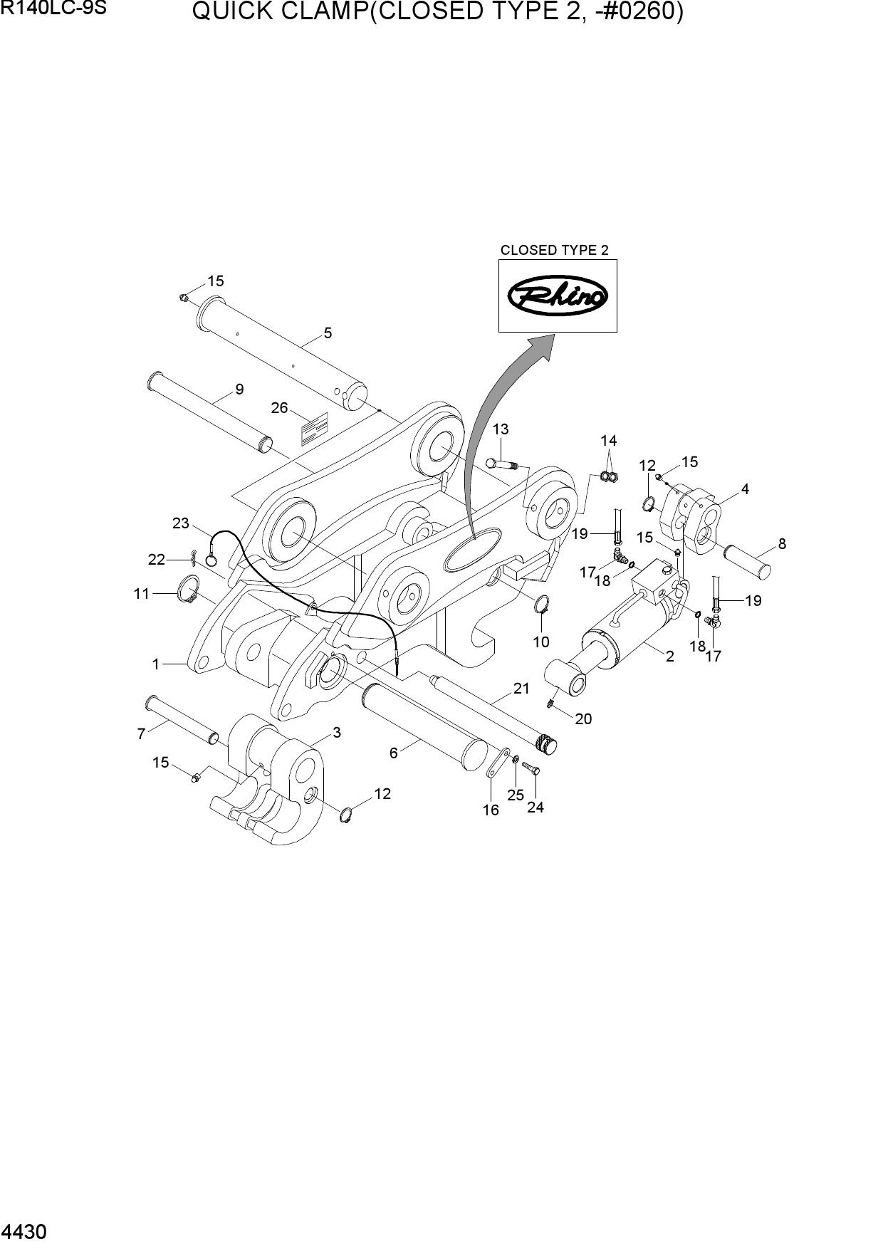 QUICK CLAMP(CLOSED TYPE 2,- #0260)
