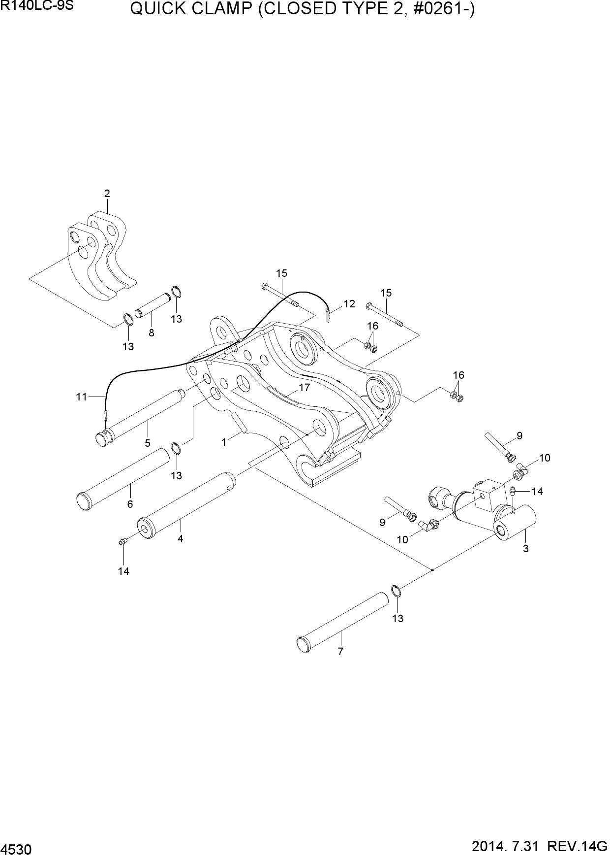 QUICK CLAMP(CLOSED TYPE 2, #0261-)