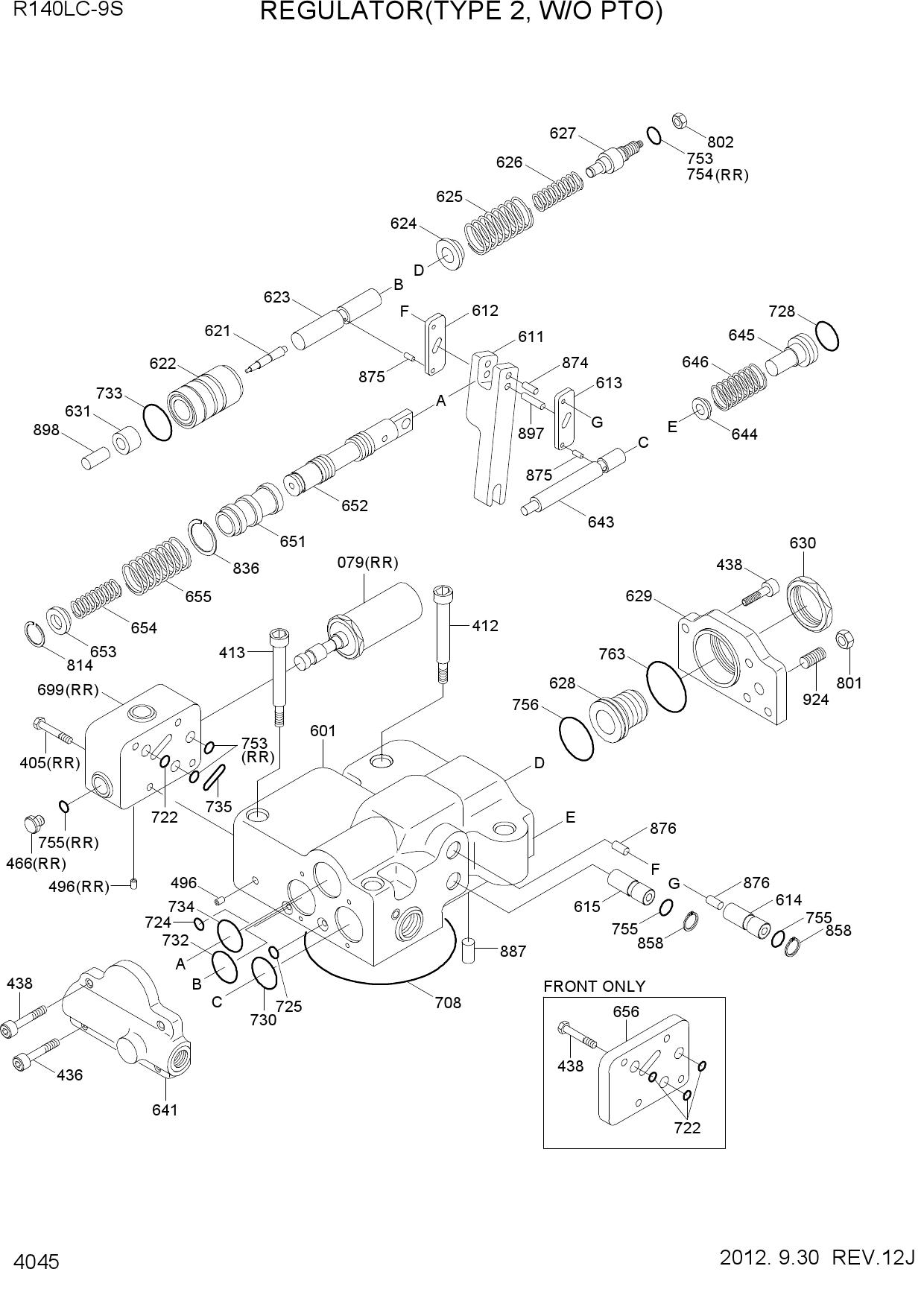 REGULATOR(TYPE 2, W/O PTO)