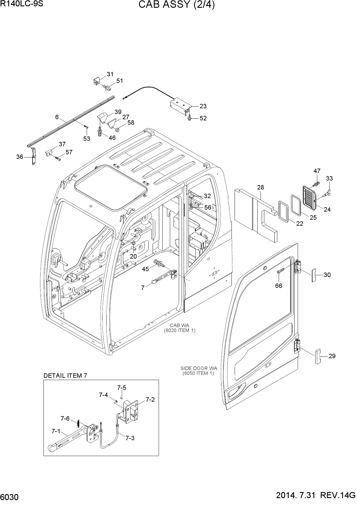 CAB ASSY(2/4)