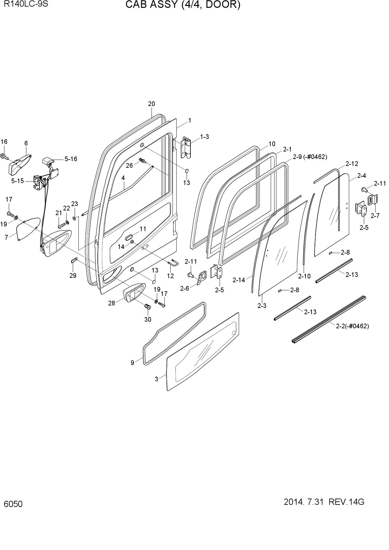 CAB ASSY(4/4, DOOR)