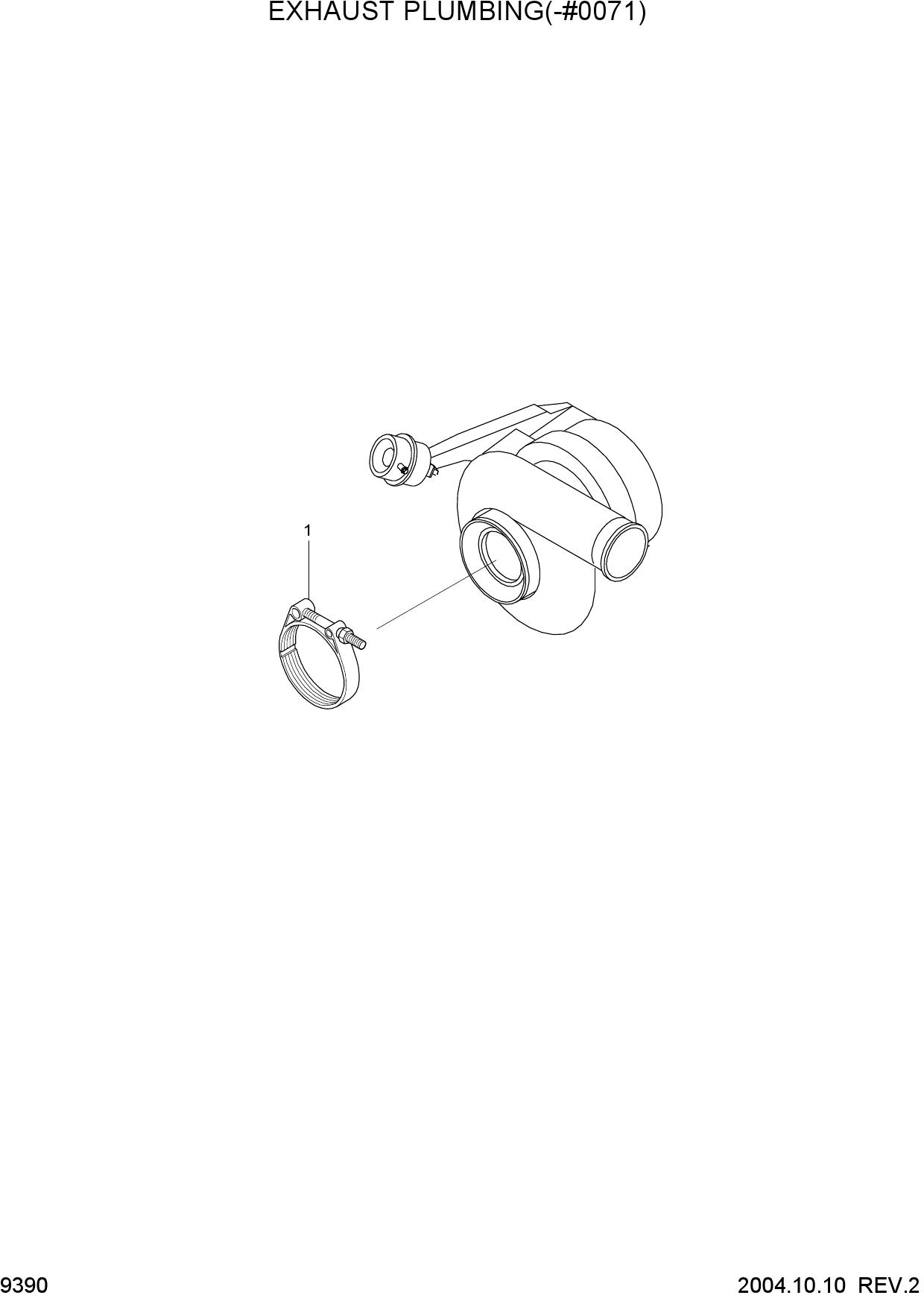 EXHAUST PLUMBING(-#0071)